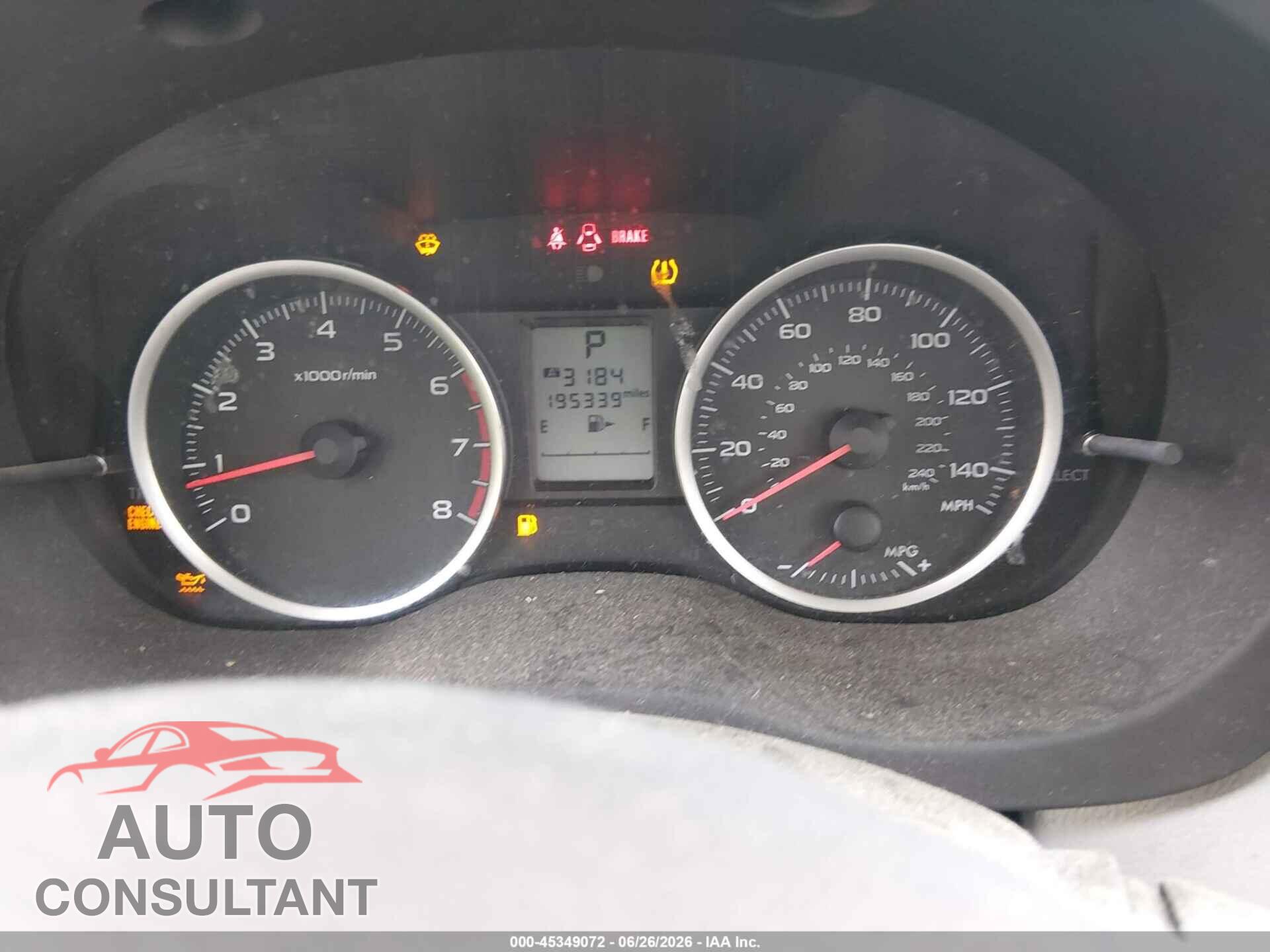 SUBARU FORESTER 2014 - JF2SJAAC8EH489360