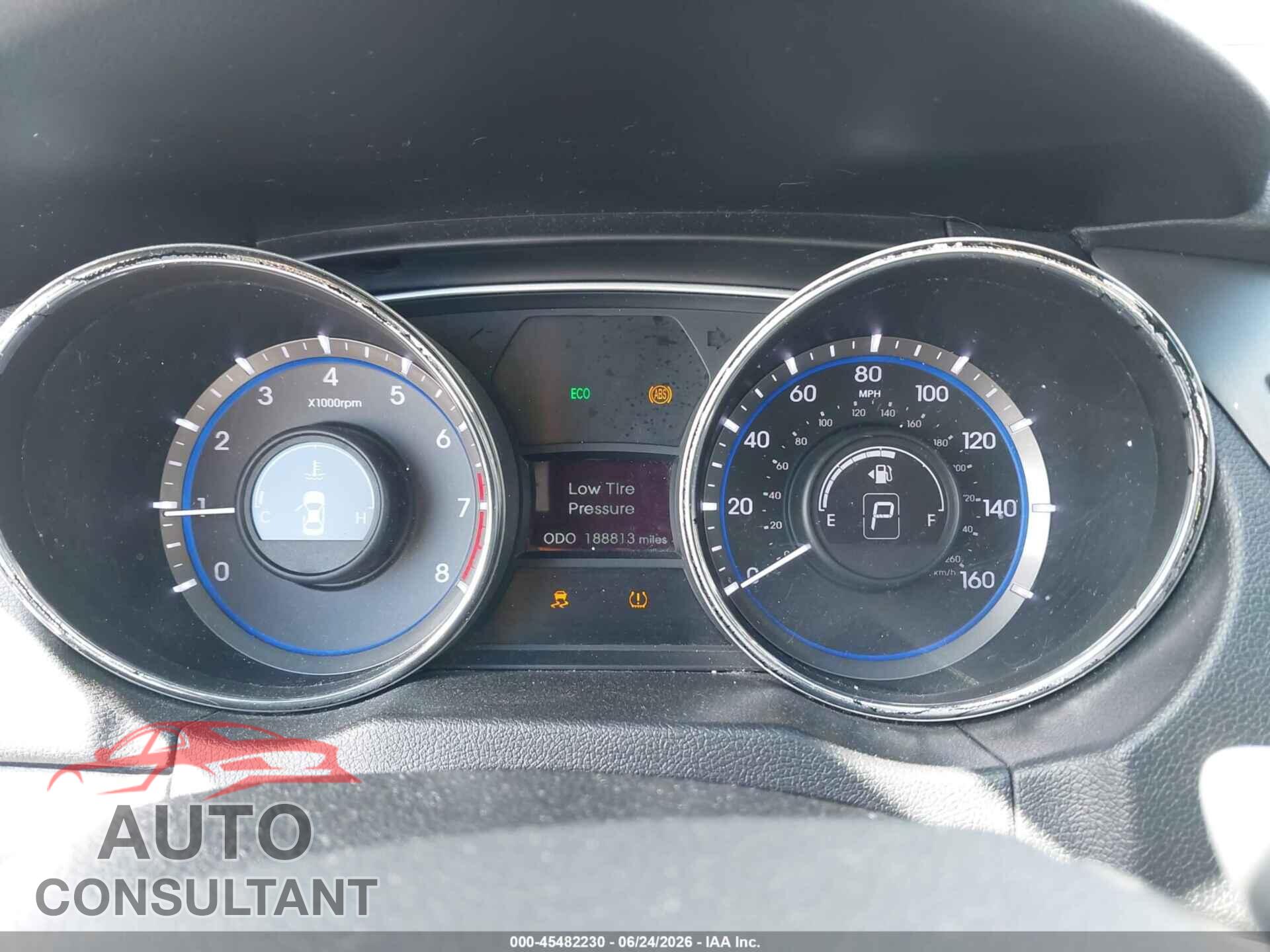 HYUNDAI SONATA 2013 - 5NPEC4AC8DH777953