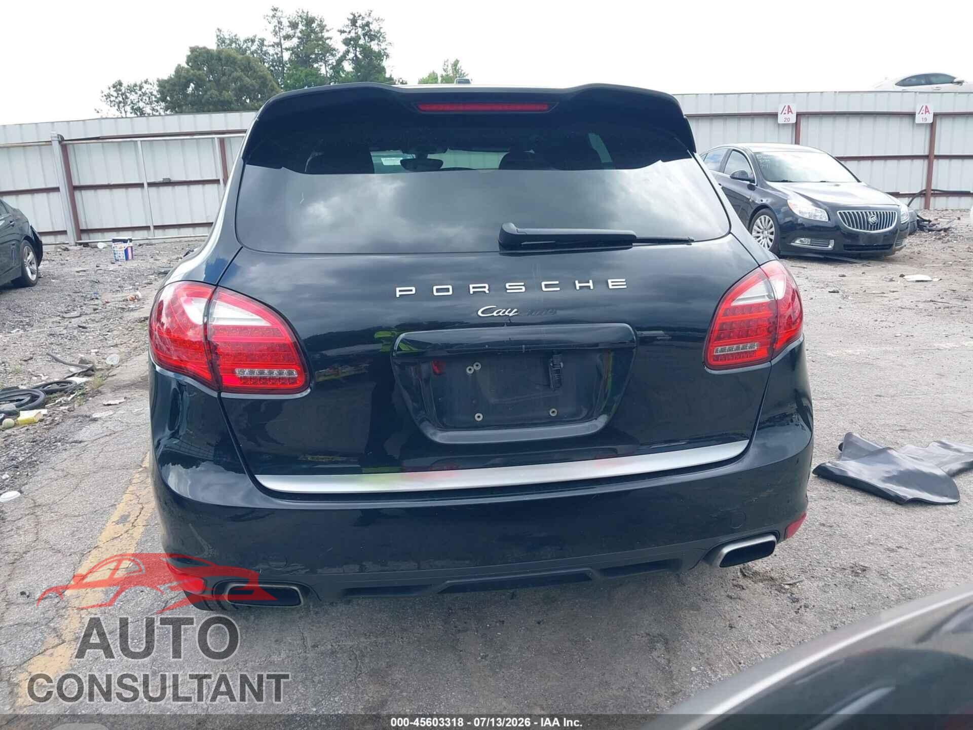 PORSCHE CAYENNE 2012 - WP1AA2A25CLA09680