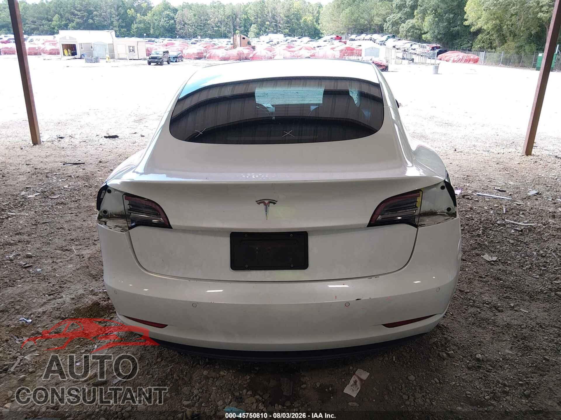 TESLA MODEL 3 2019 - 5YJ3E1EA7KF417657