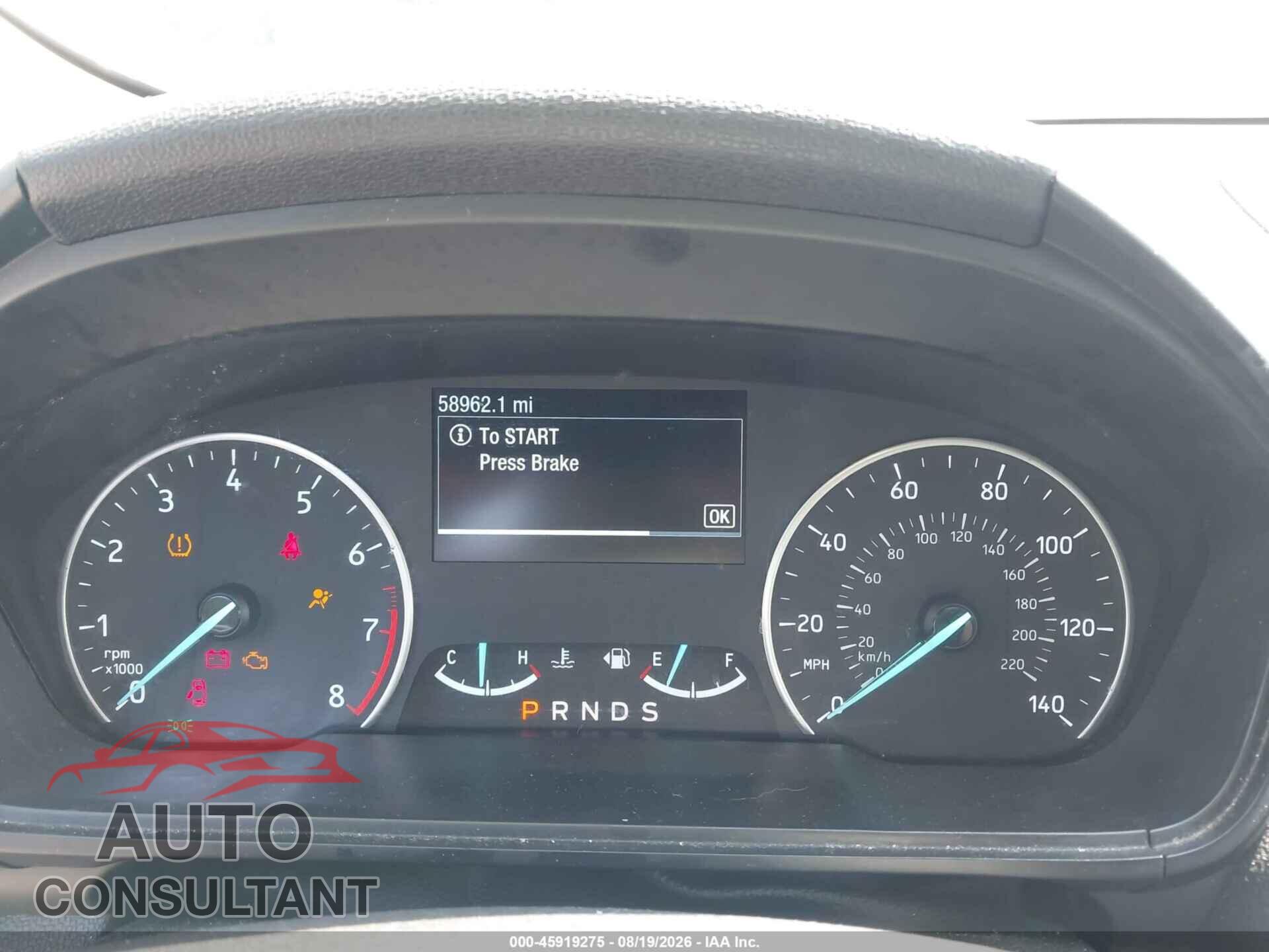 FORD ECOSPORT 2019 - MAJ6S3KL7KC303426