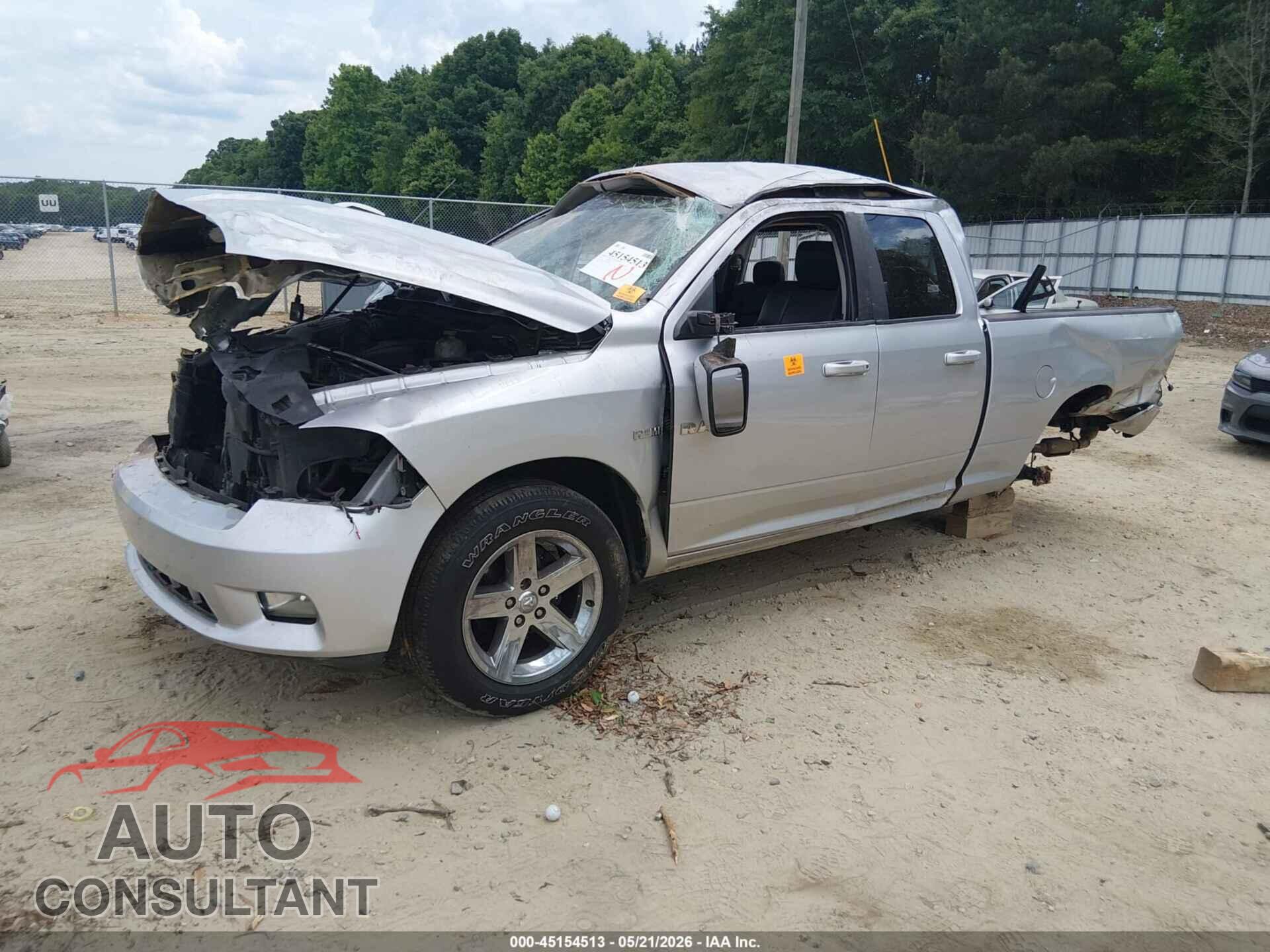 DODGE RAM 1500 2009 - 1D3HB18T49S800696
