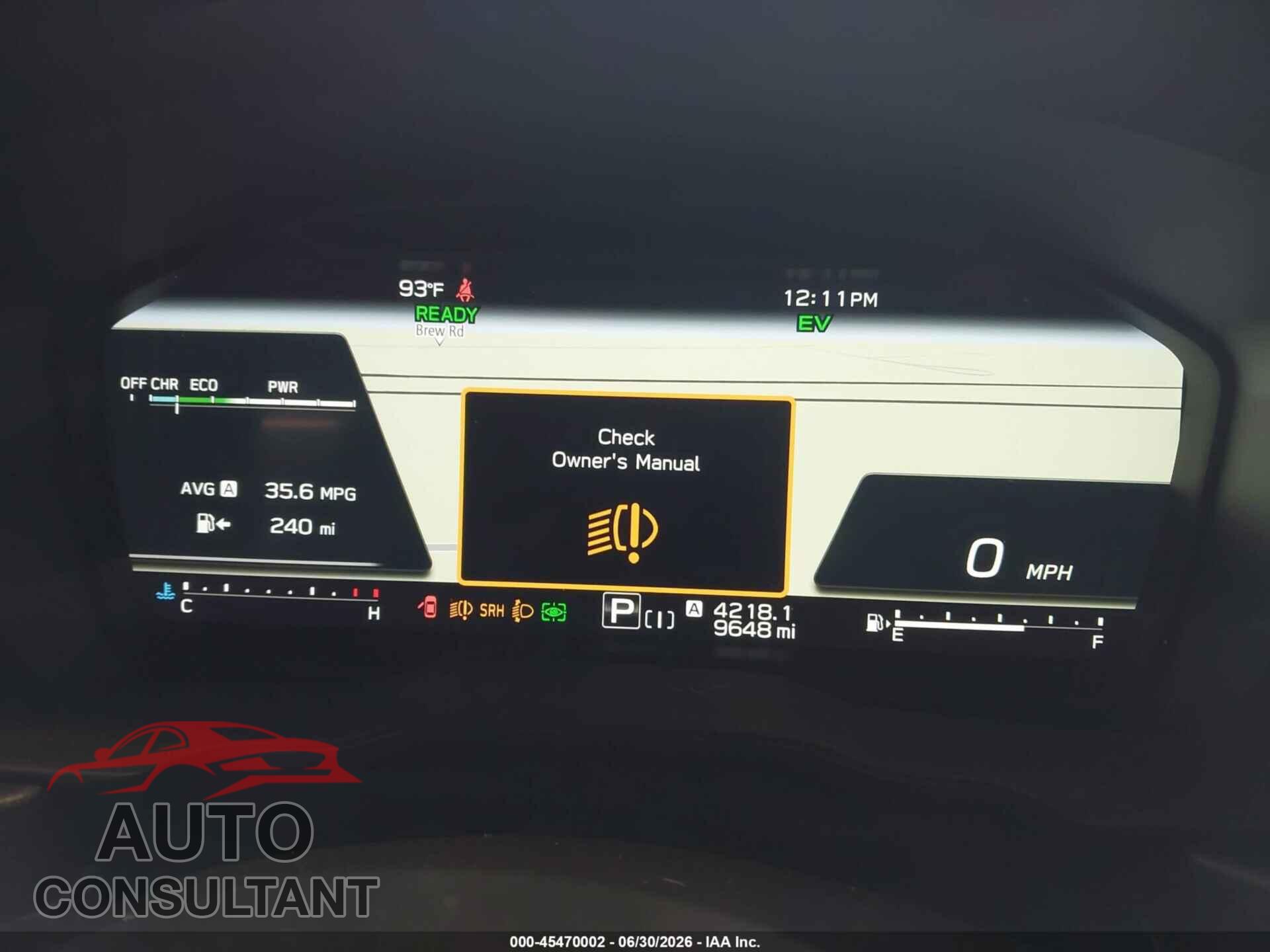 SUBARU FORESTER 2025 - JF2SLSTD9SH418489