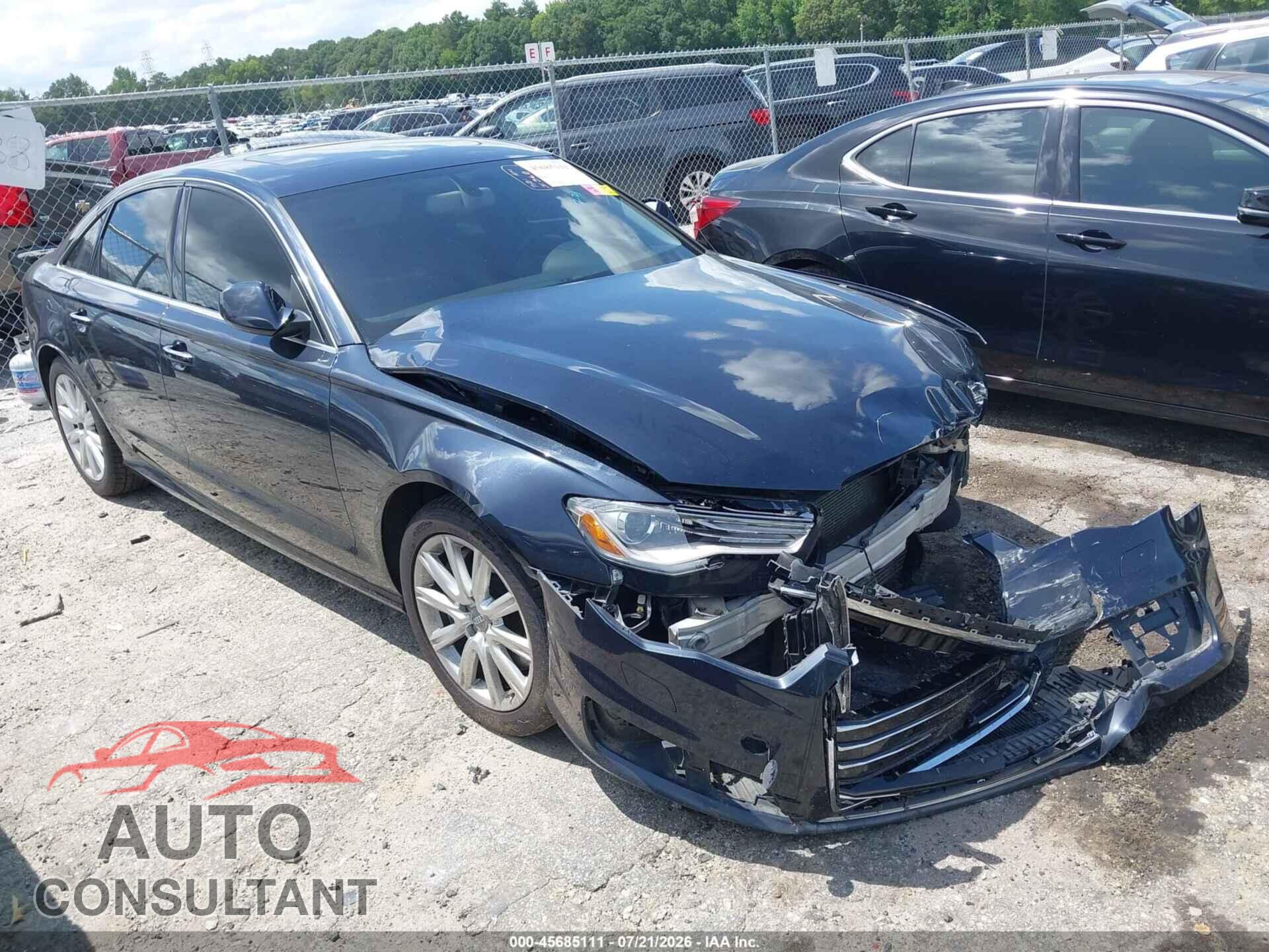 AUDI A6 2016 - WAUDFAFC8GN050596