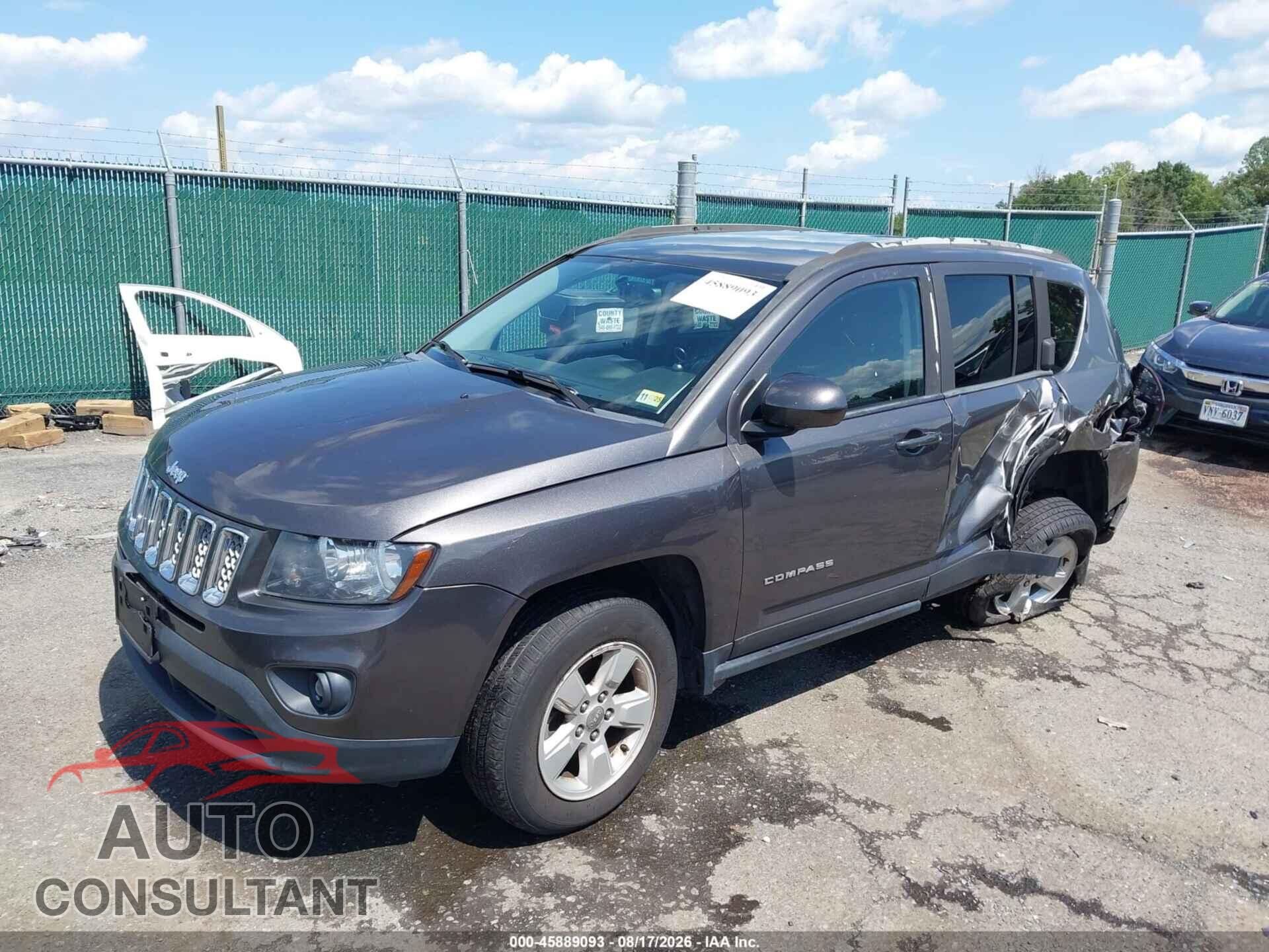 JEEP COMPASS 2016 - 1C4NJCEA6GD744601