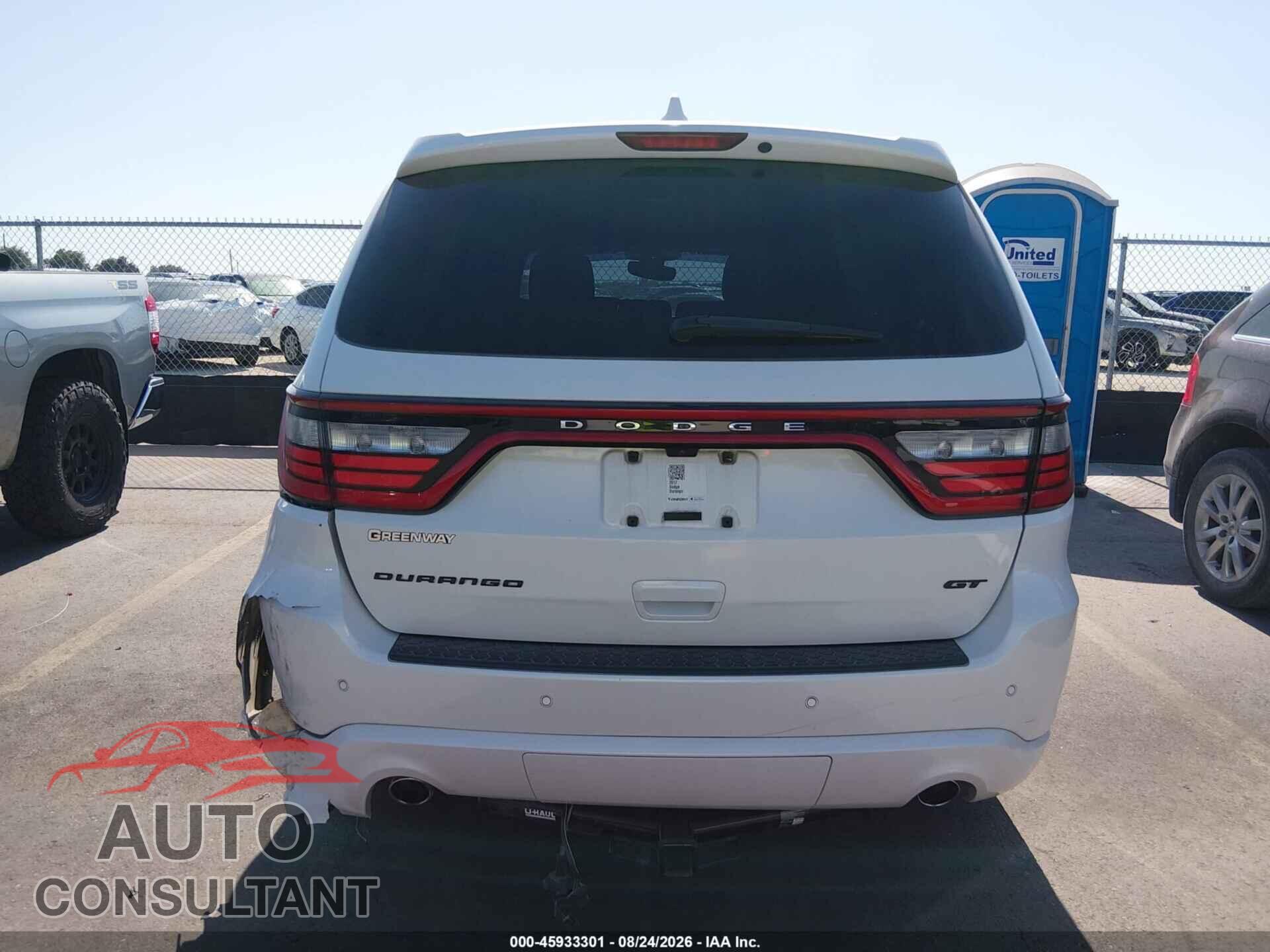 DODGE DURANGO 2017 - 1C4RDHDG2HC770910
