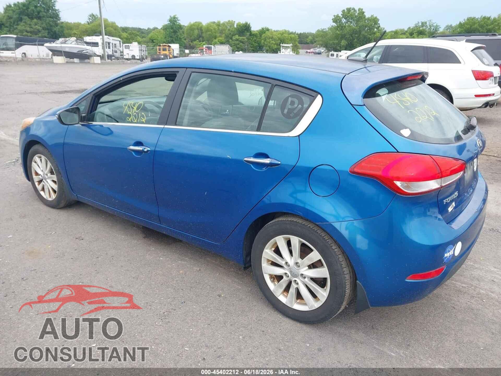 KIA FORTE 2015 - KNAFX5A84F5283857