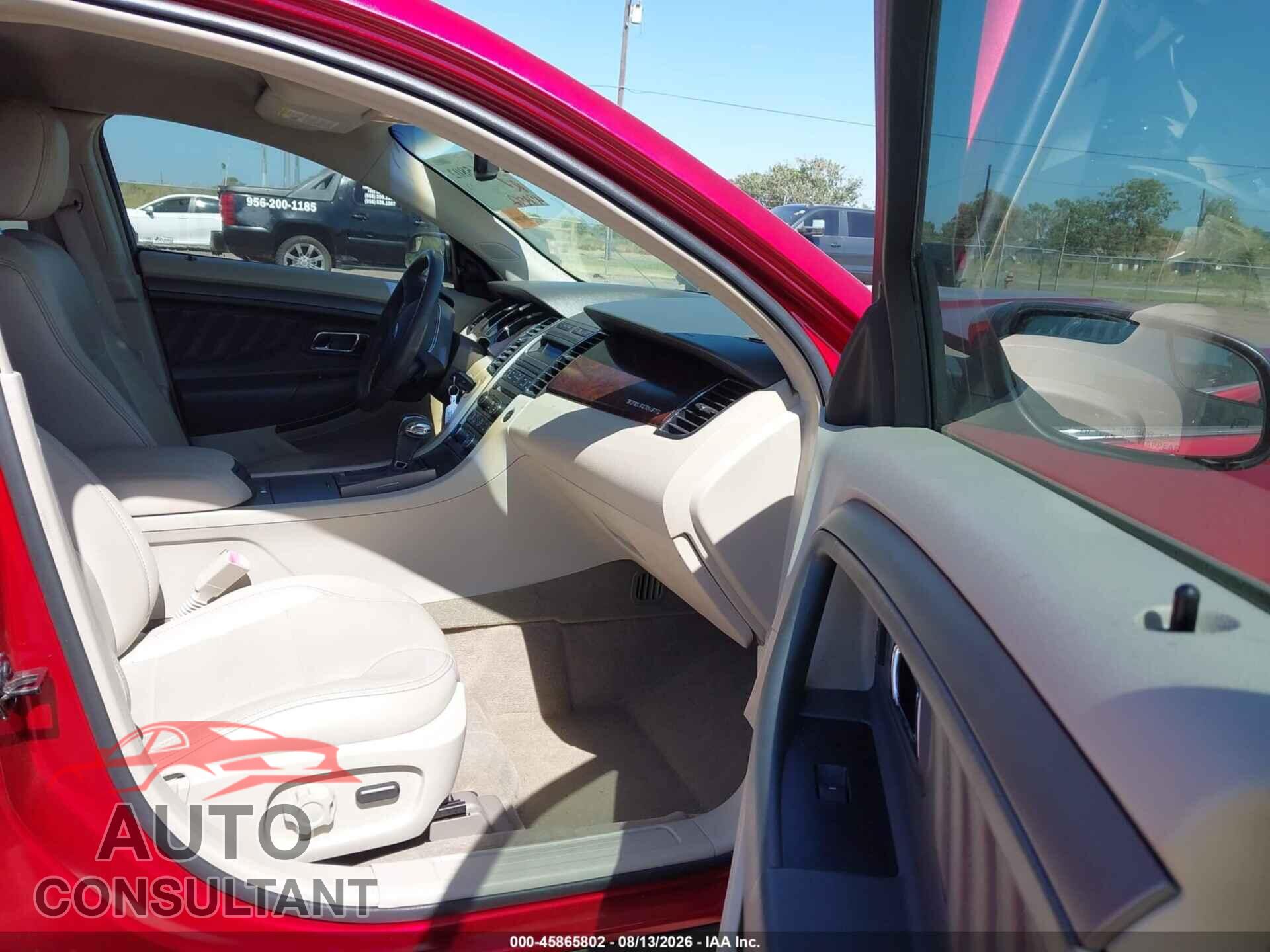 FORD TAURUS 2012 - 1FAHP2EW9CG138774