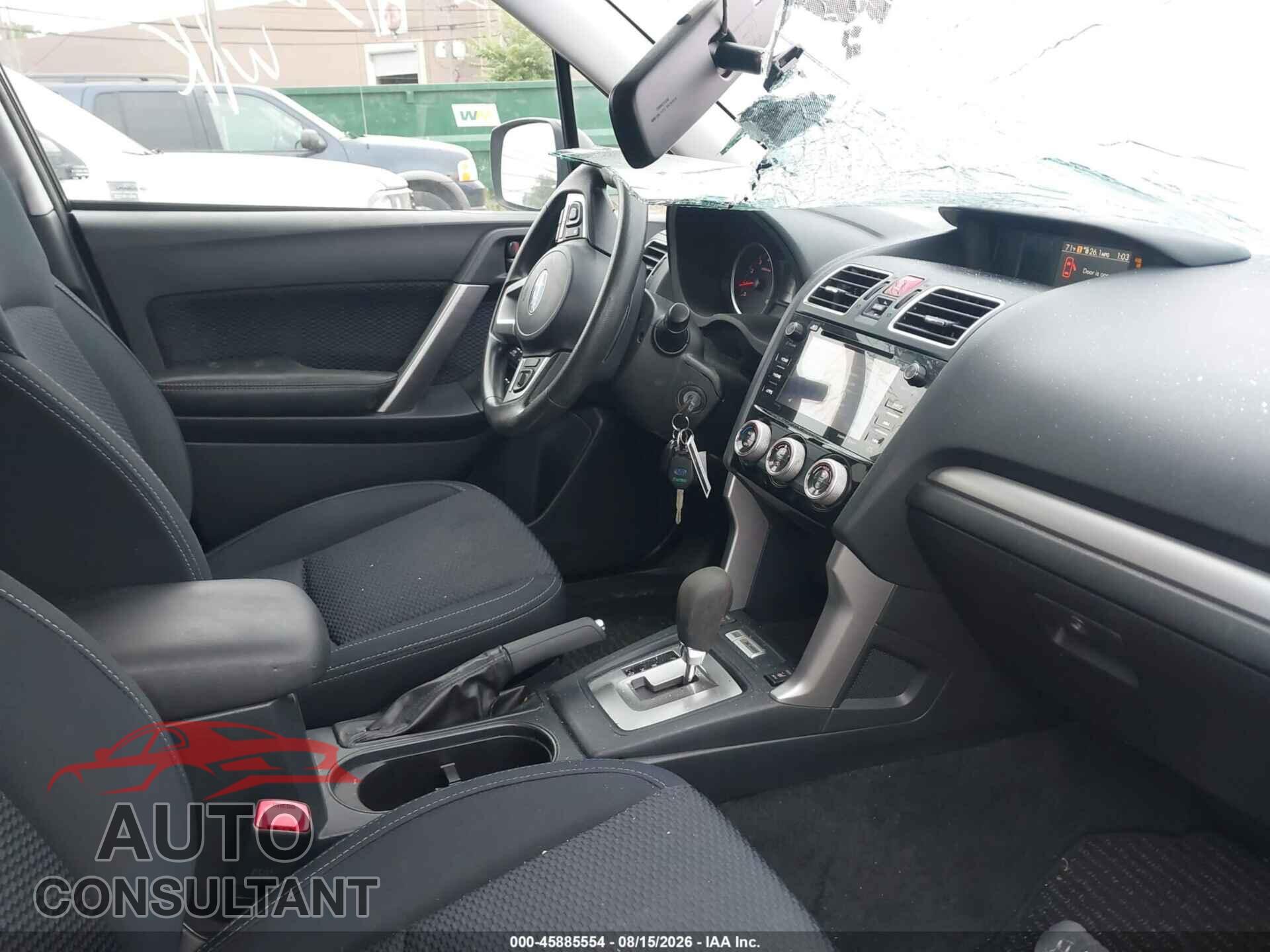 SUBARU FORESTER 2017 - JF2SJAEC9HH529489