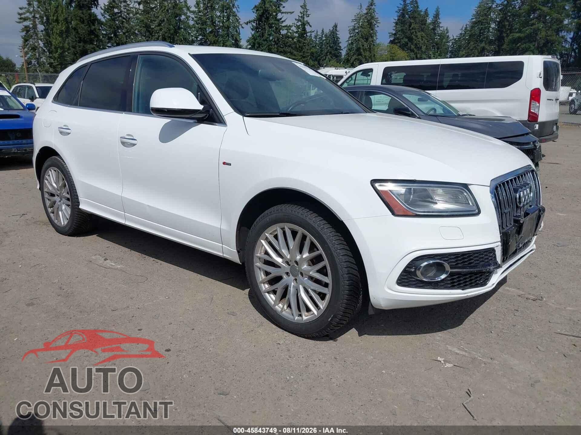 AUDI Q5 2017 - WA1M2AFP8HA041787