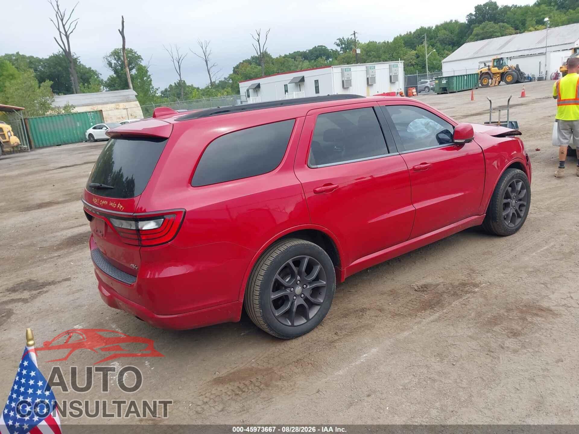 DODGE DURANGO 2017 - 1C4SDJCTXHC639666
