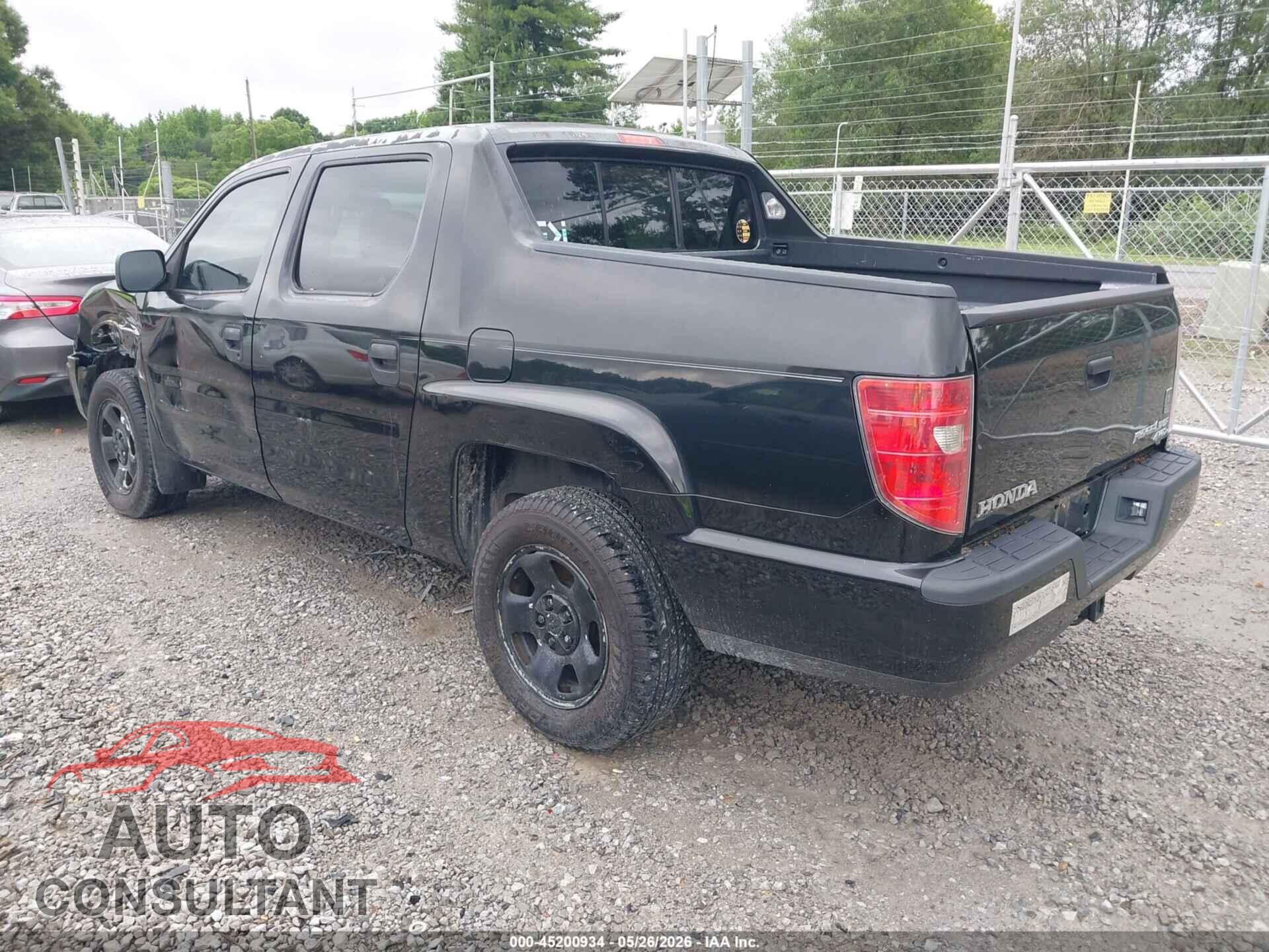 HONDA RIDGELINE 2010 - 5FPYK1F24AB002338