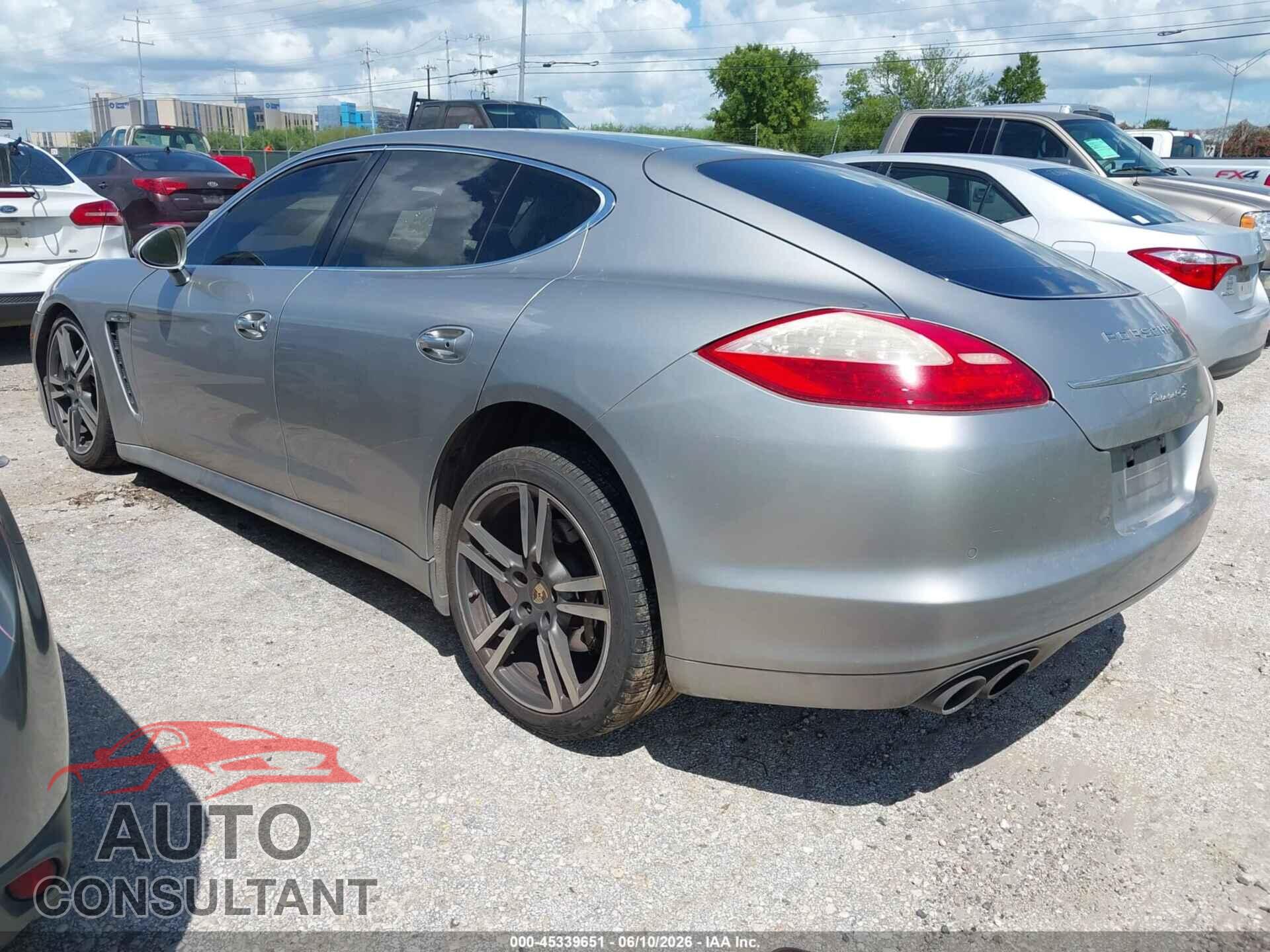 PORSCHE PANAMERA 2011 - WP0AB2A73BL062824