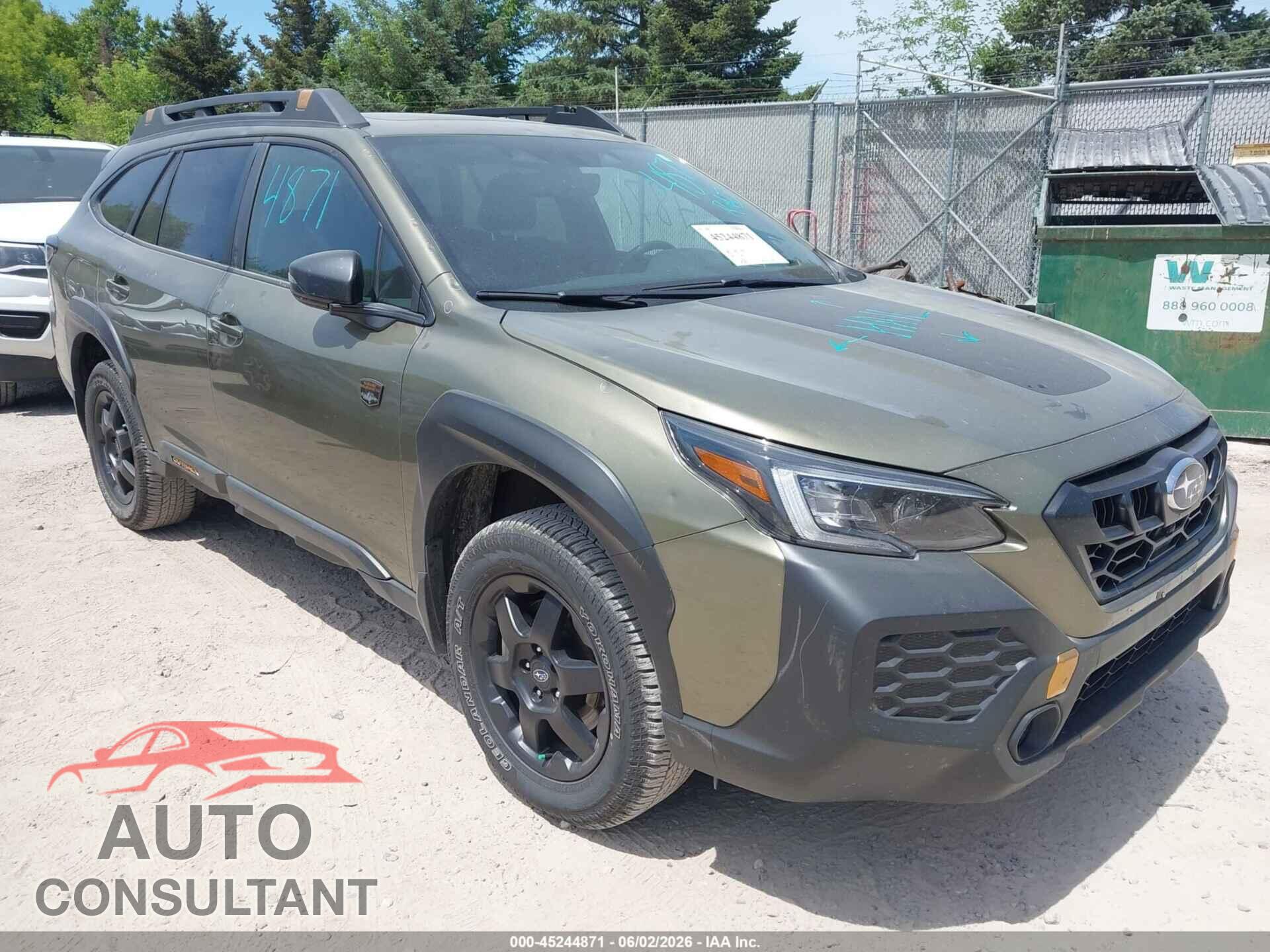 SUBARU OUTBACK 2025 - 4S4BTGUD4S3187164