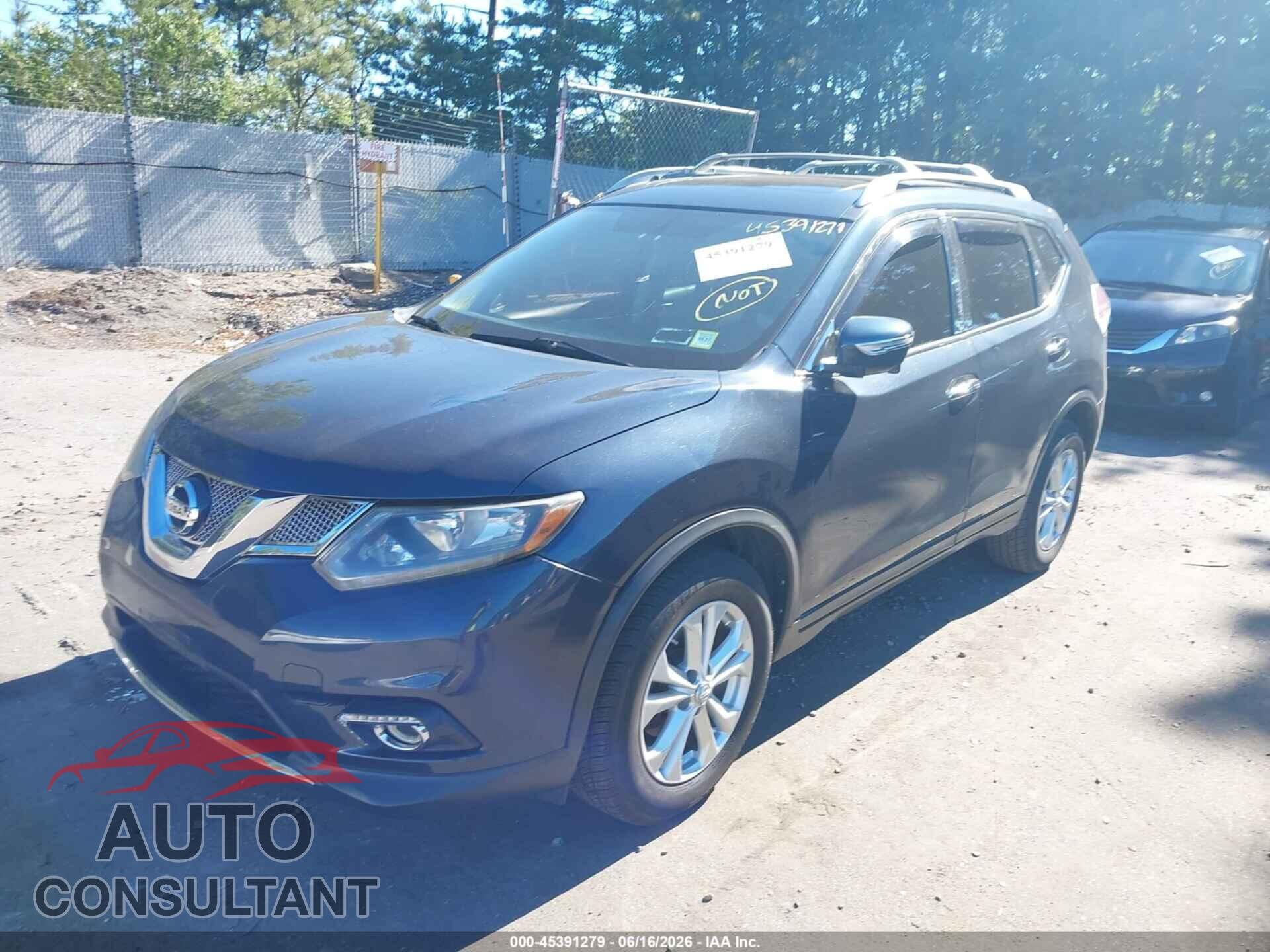 NISSAN ROGUE 2015 - 5N1AT2MT2FC888667