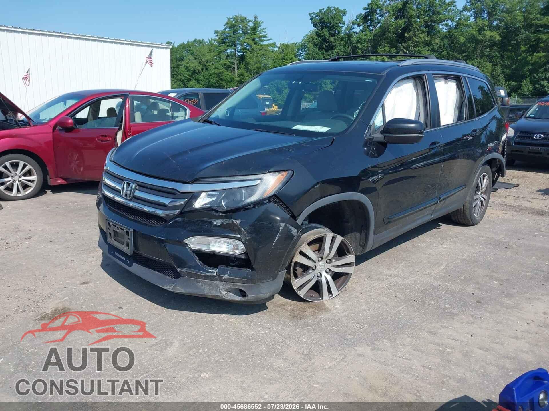 HONDA PILOT 2017 - 5FNYF6H5XHB019088