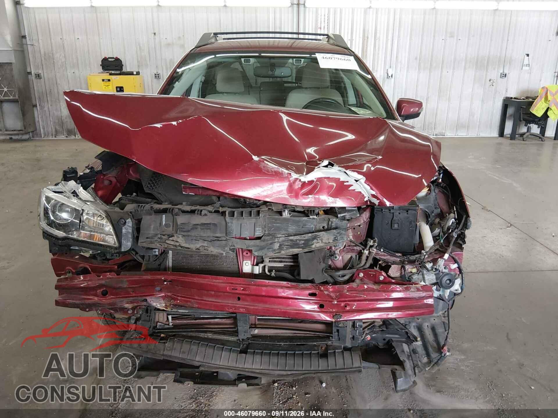 SUBARU OUTBACK 2016 - 4S4BSBFC8G3243219