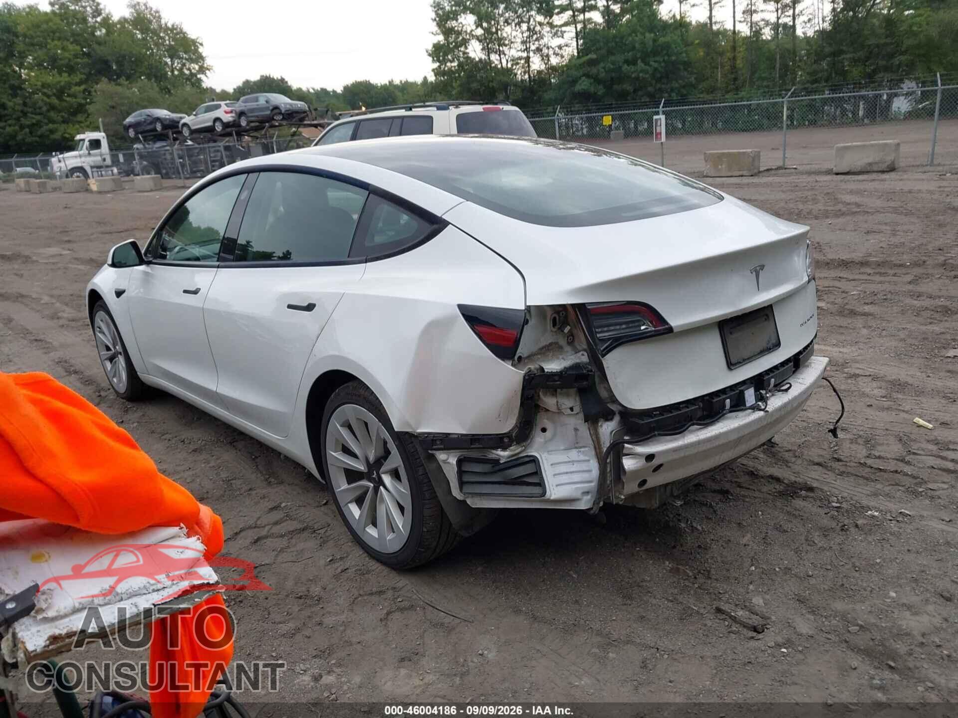 TESLA MODEL 3 2022 - 5YJ3E1EB4NF105163