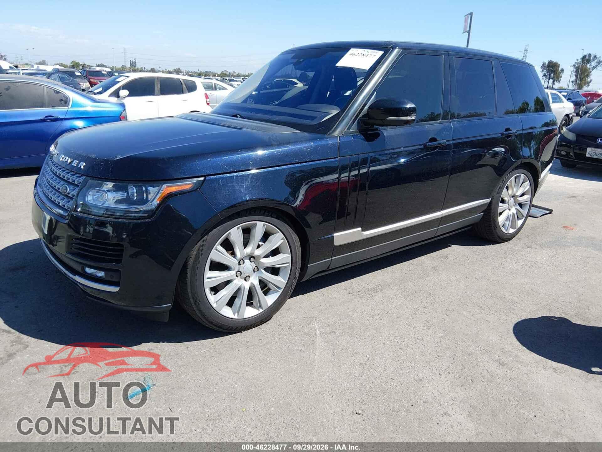 LAND ROVER RANGE ROVER 2016 - SALGS2EF2GA253240