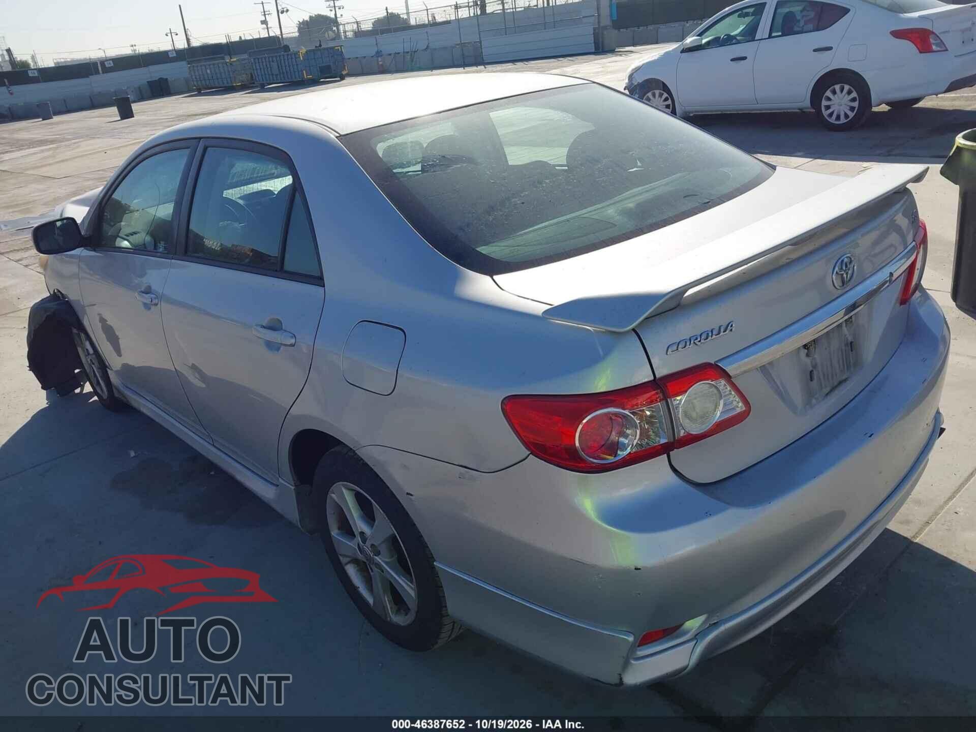TOYOTA COROLLA 2013 - 5YFBU4EE2DP187214