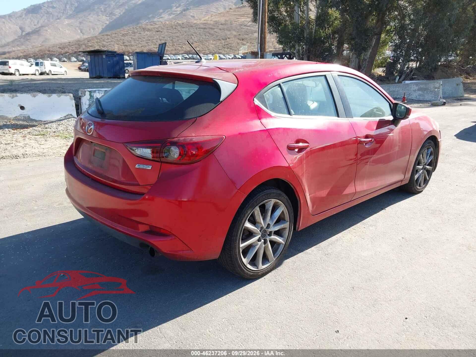MAZDA MAZDA3 2017 - 3MZBN1L75HM150233