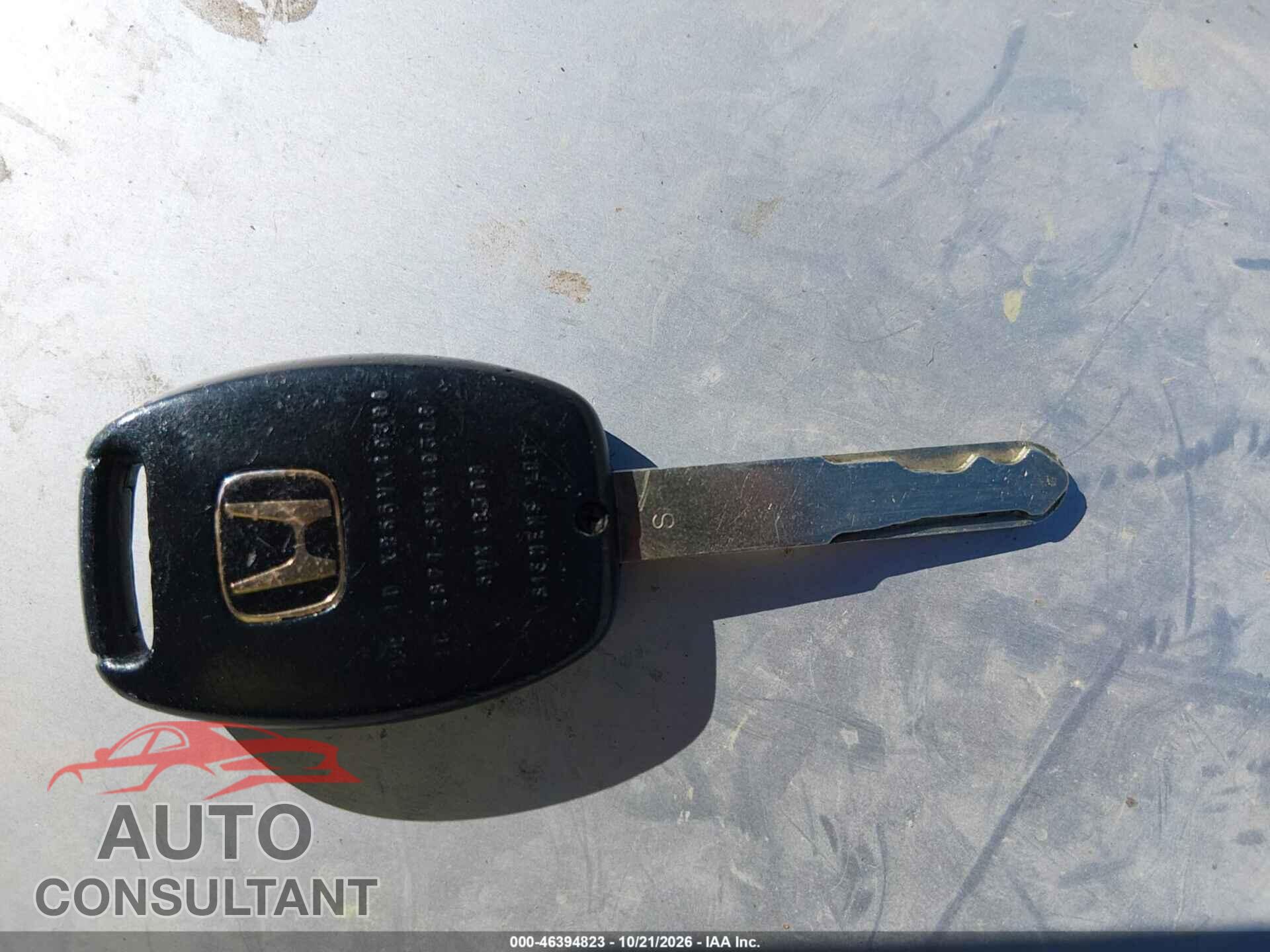 HONDA PILOT 2013 - 5FNYF4H72DB014807