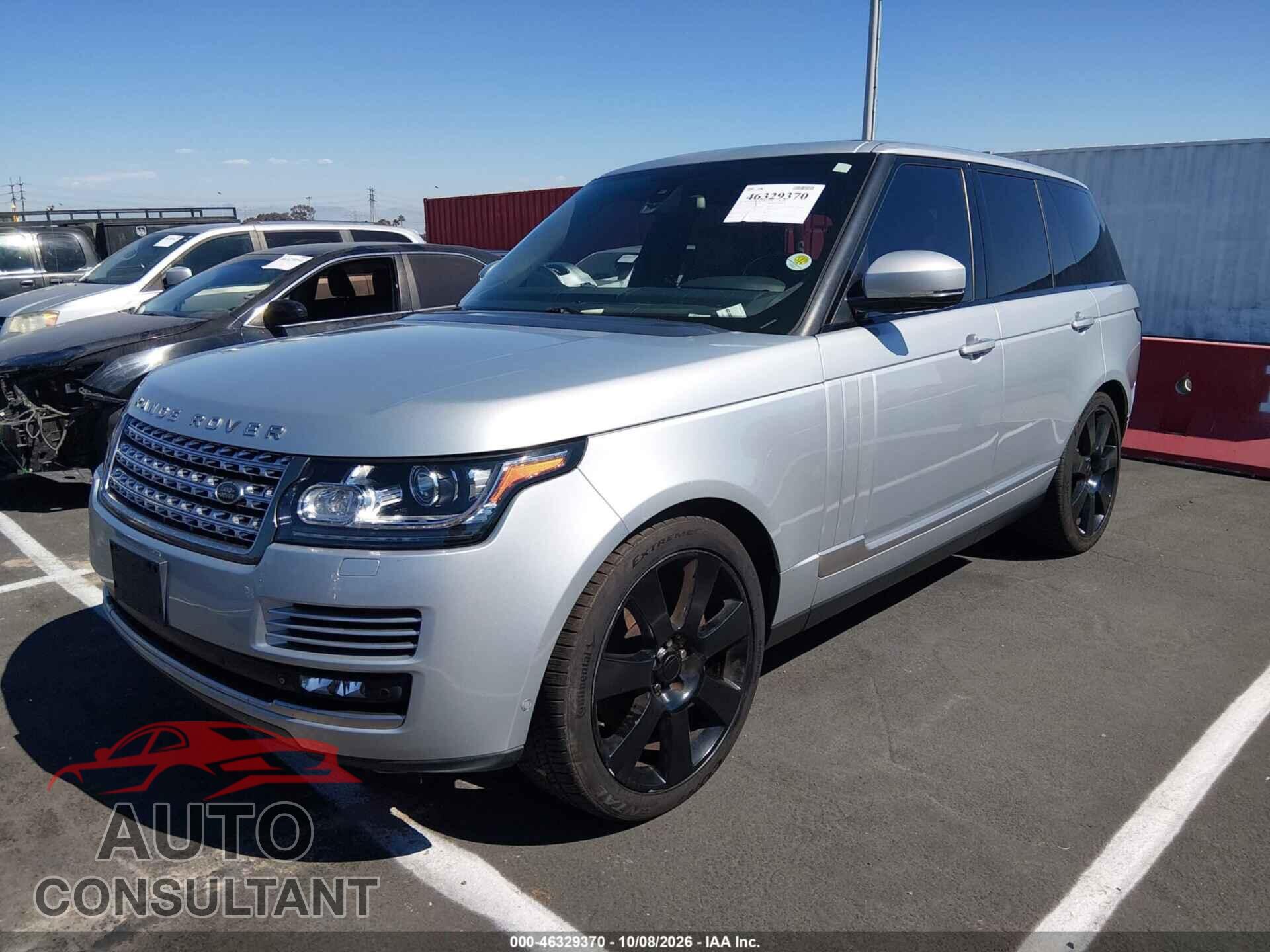 LAND ROVER RANGE ROVER 2015 - SALGV2TF6FA214630