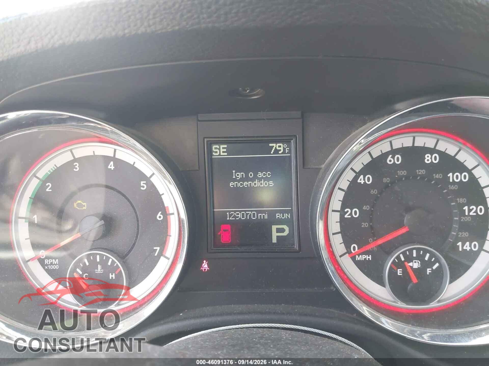DODGE DURANGO 2012 - 1C4SDJCT2CC336518