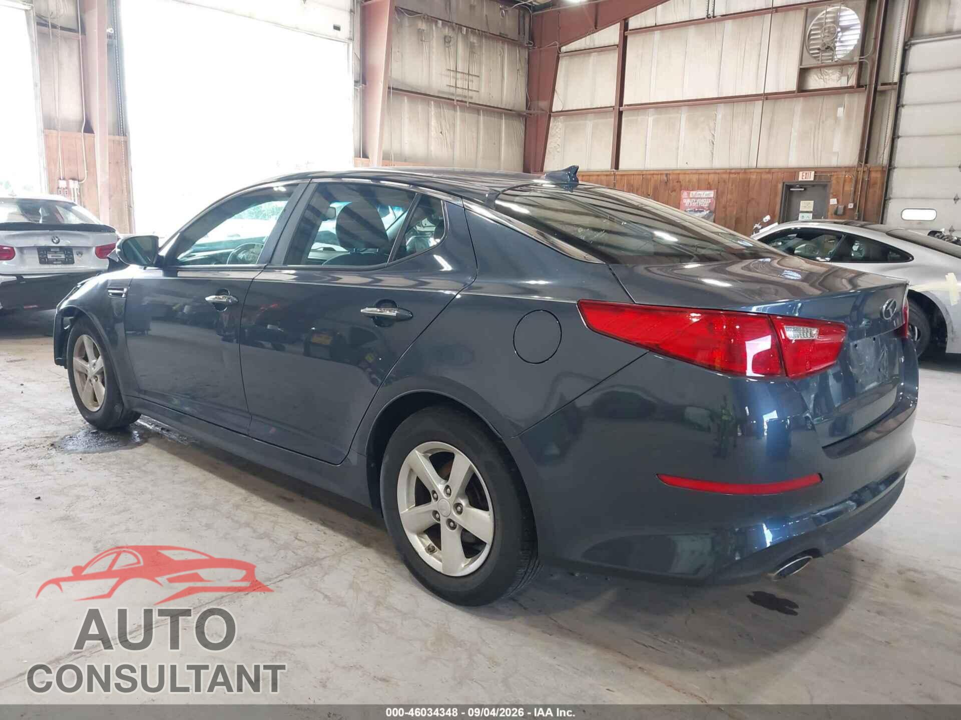 KIA OPTIMA 2015 - KNAGM4A73F5599992