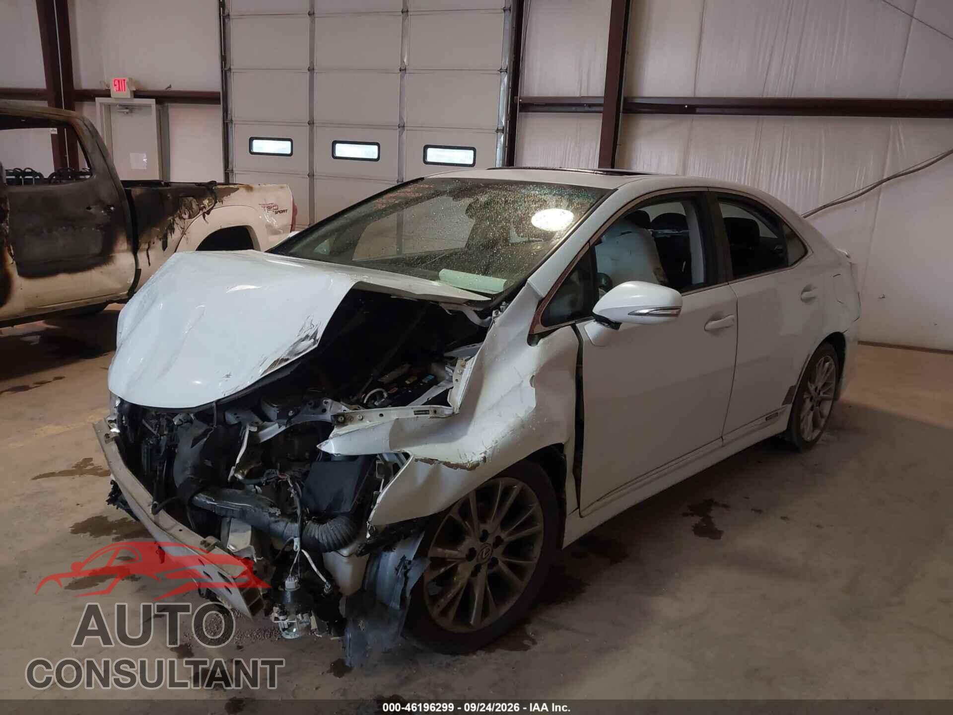 LEXUS HS 250H 2010 - JTHBB1BA0A2024026