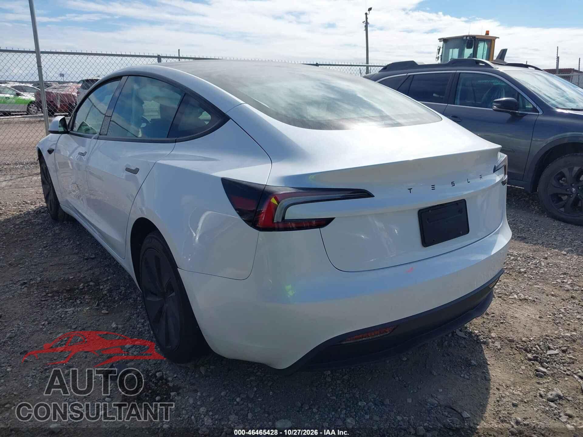 TESLA MODEL 3 2026 - 5YJ3E1EAXTF169471