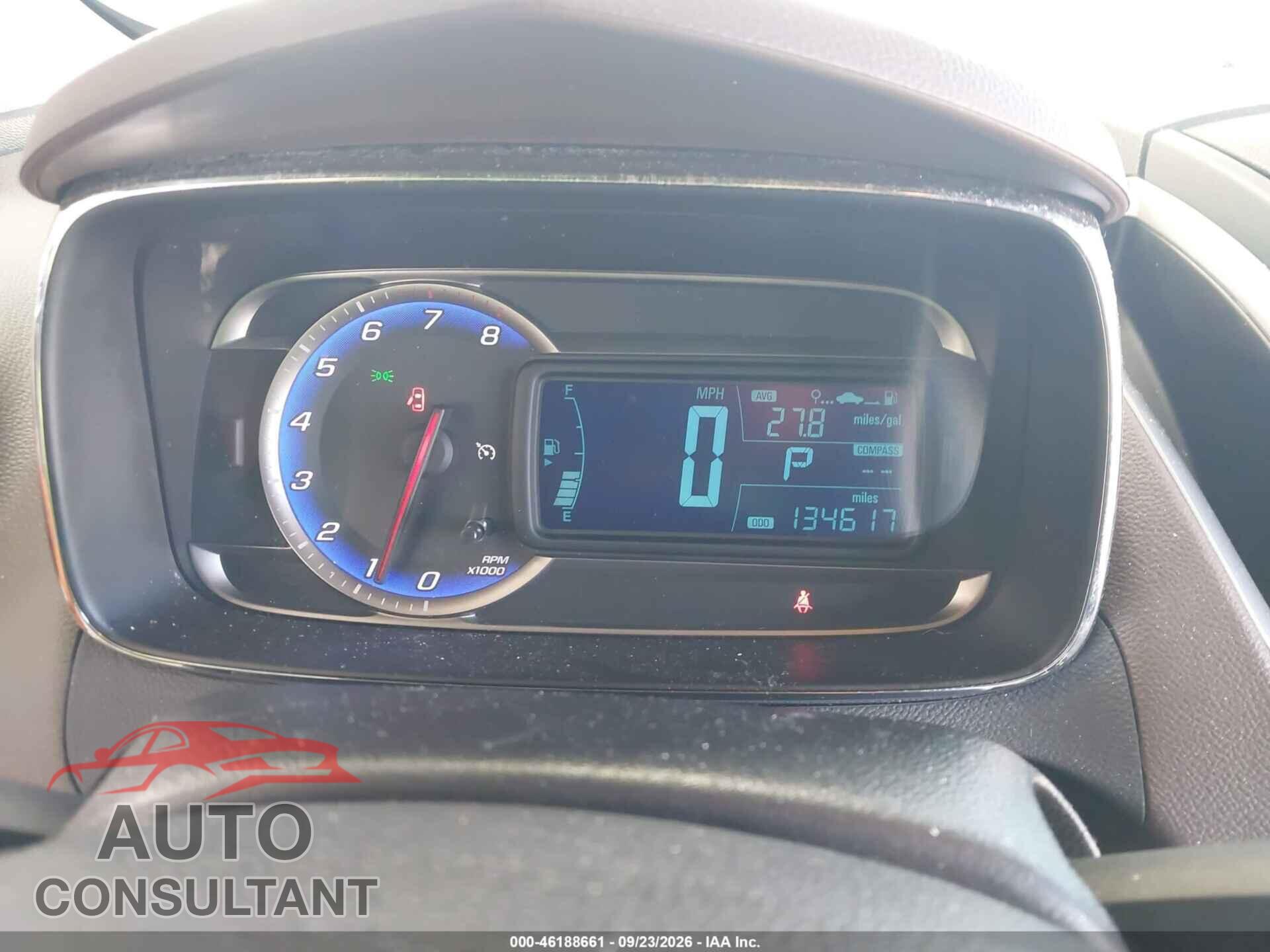 CHEVROLET TRAX 2016 - 3GNCJLSB1GL122106