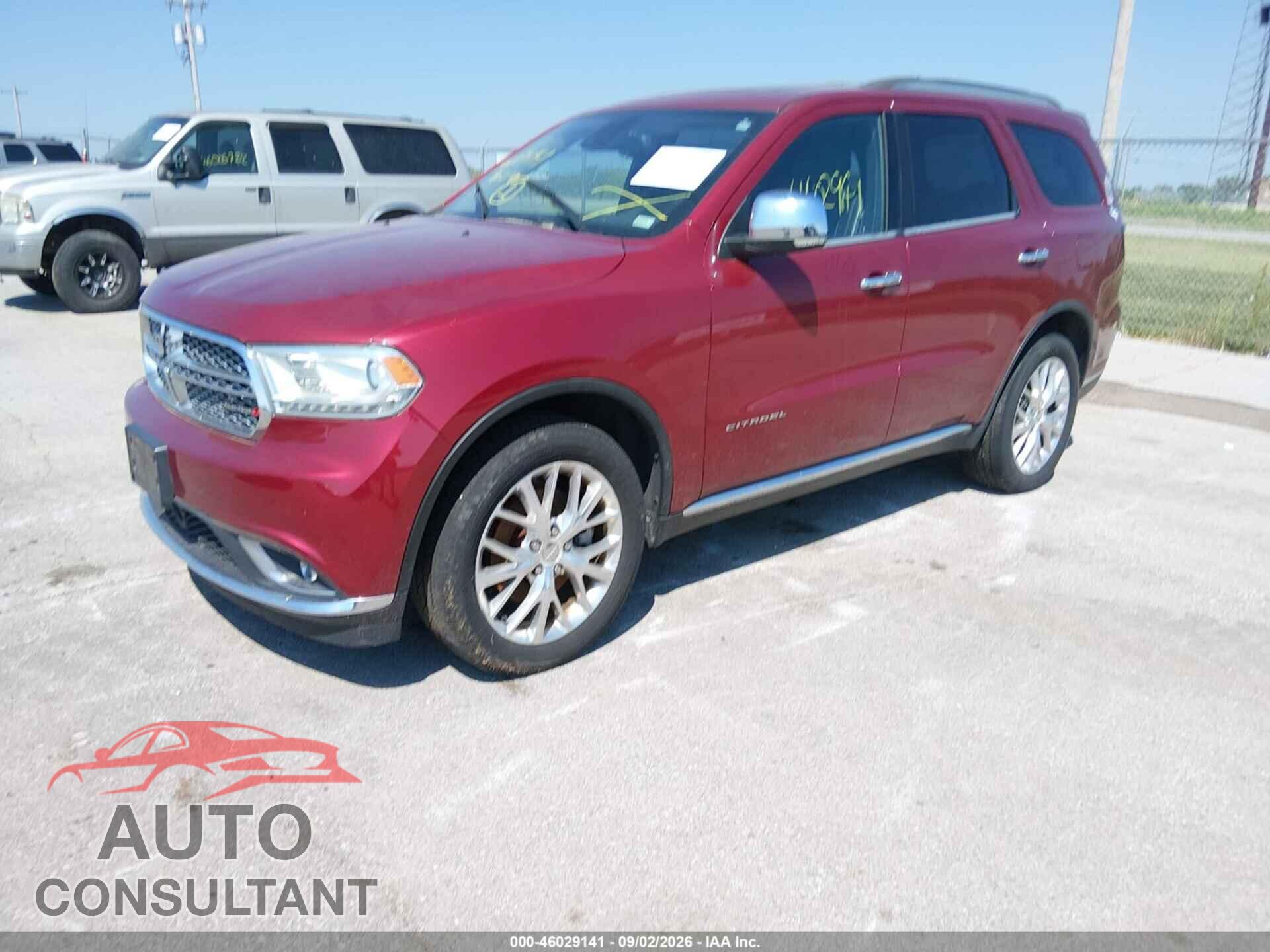 DODGE DURANGO 2015 - 1C4RDJEG6FC156221