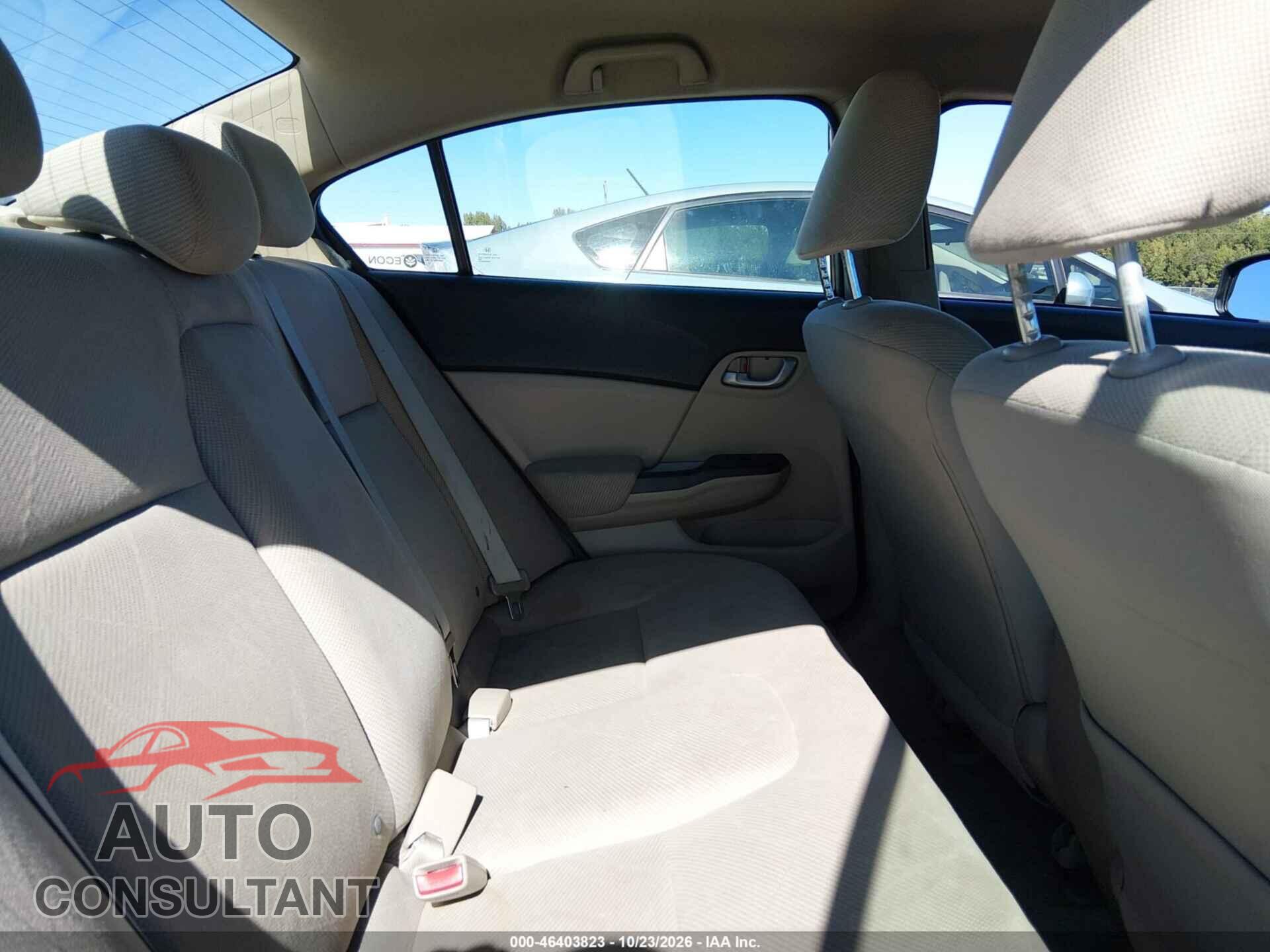 HONDA CIVIC 2012 - 2HGFB2F55CH544918