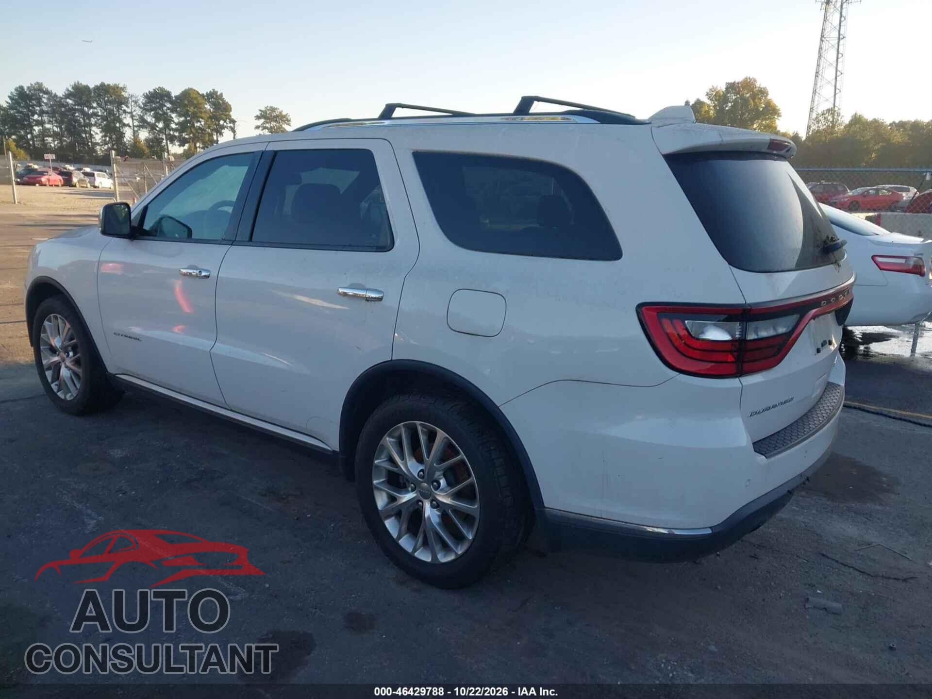 DODGE DURANGO 2014 - 1C4RDHEG8EC522221