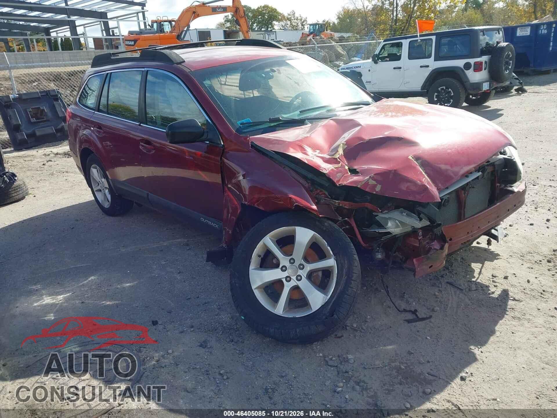 SUBARU OUTBACK 2014 - 4S4BRBAC4E3310091