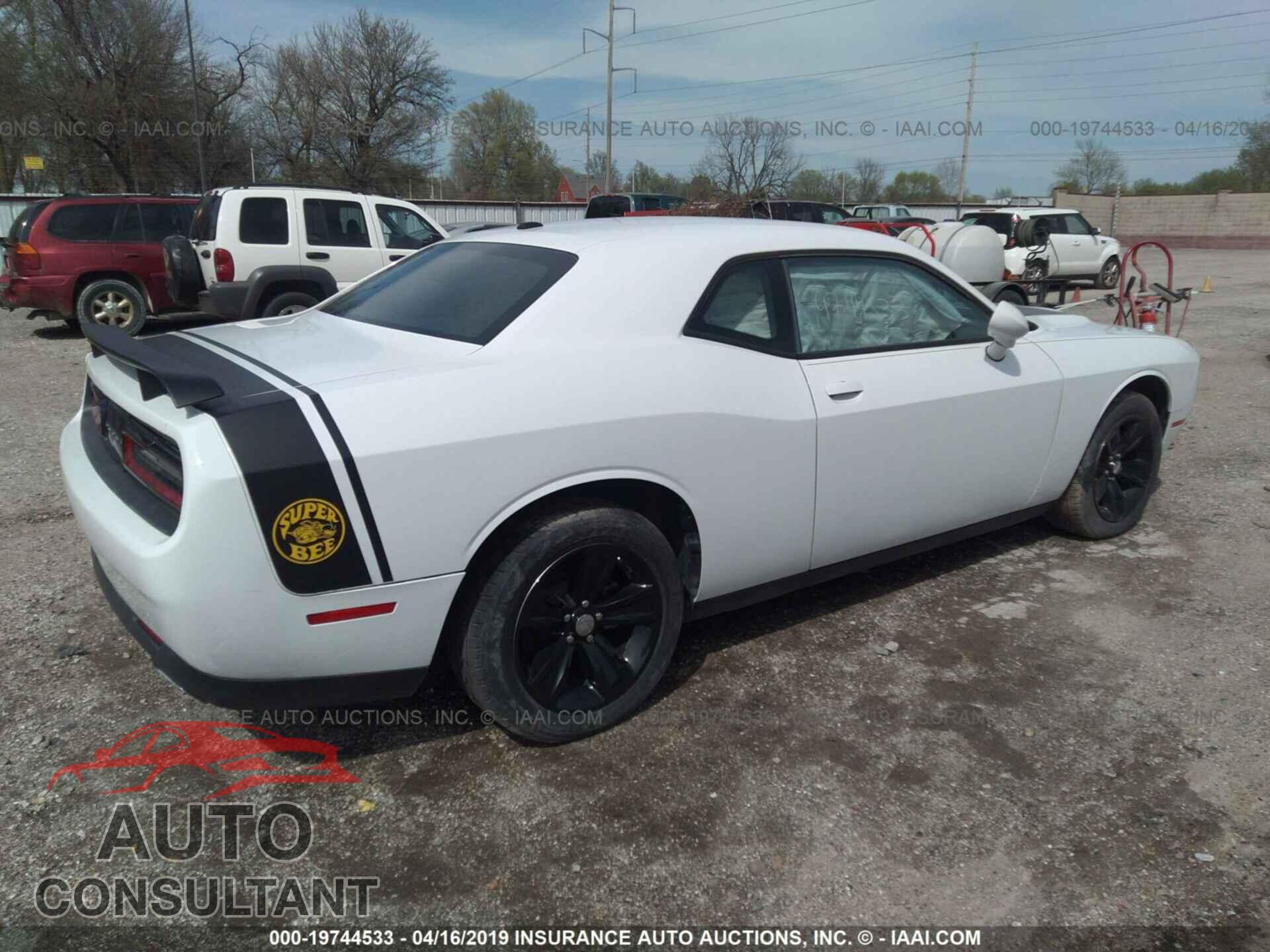 DODGE CHALLENGER 2016 - 2C3CDZAG4GH124686