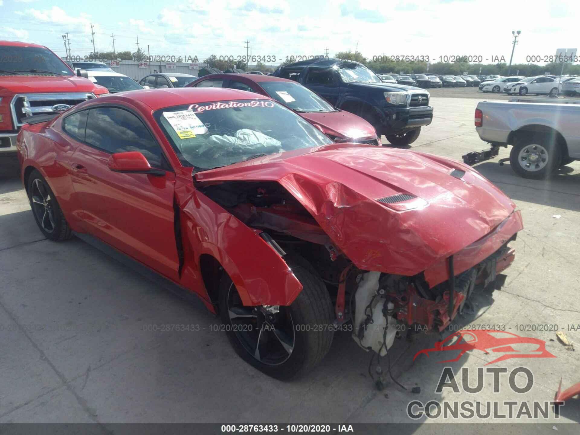 FORD MUSTANG 2018 - 1FA6P8TH8J5184362