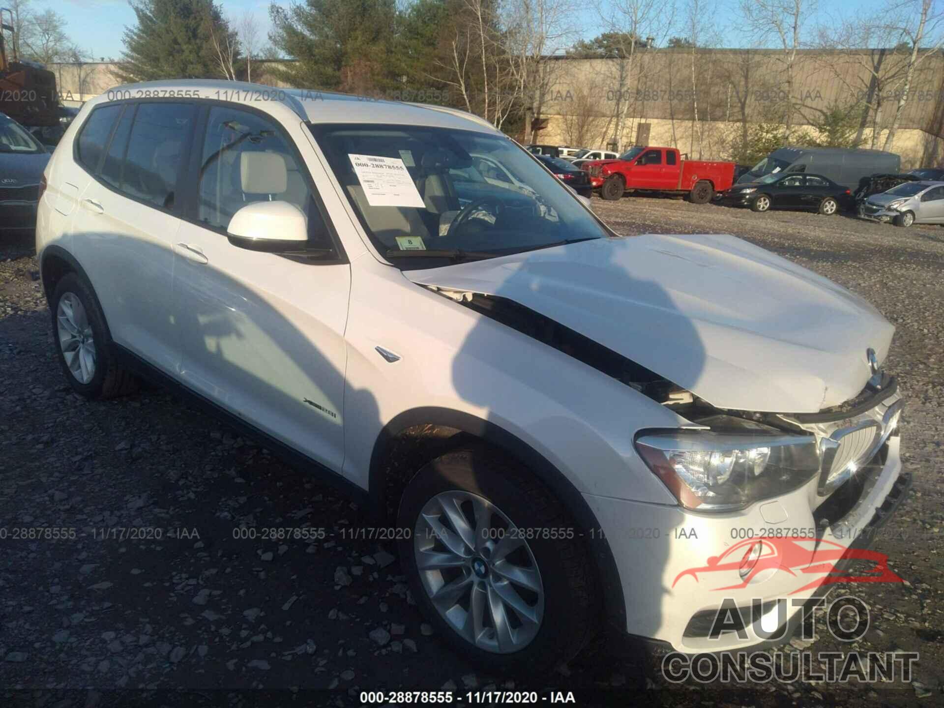 BMW X3 2017 - 5UXWX9C59H0T04682