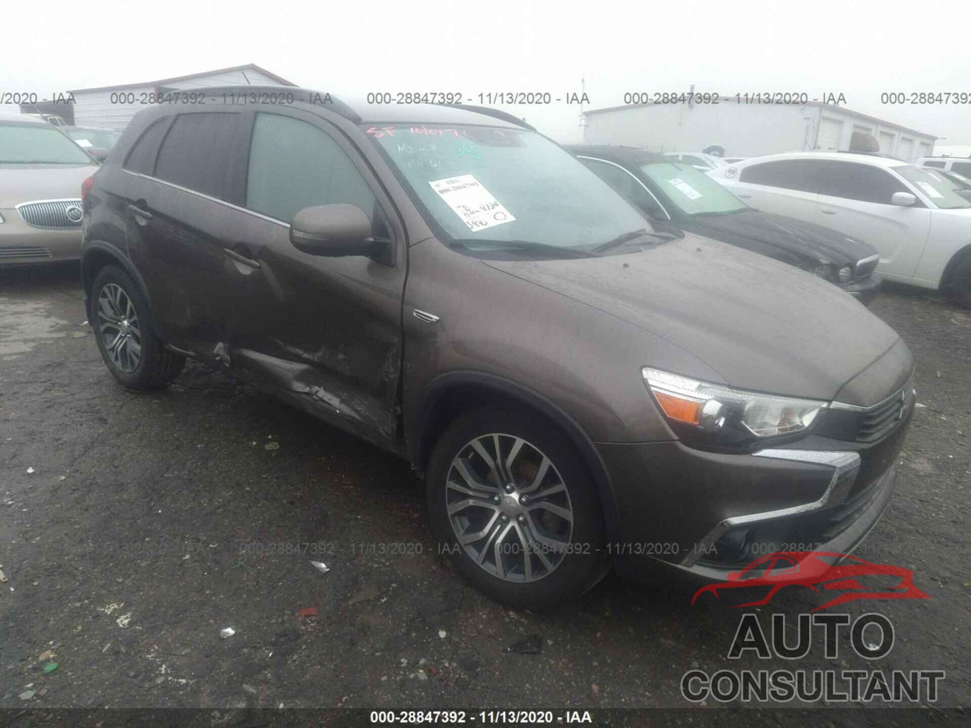 MITSUBISHI OUTLANDER SPORT 2016 - JA4AR4AW2GZ055733