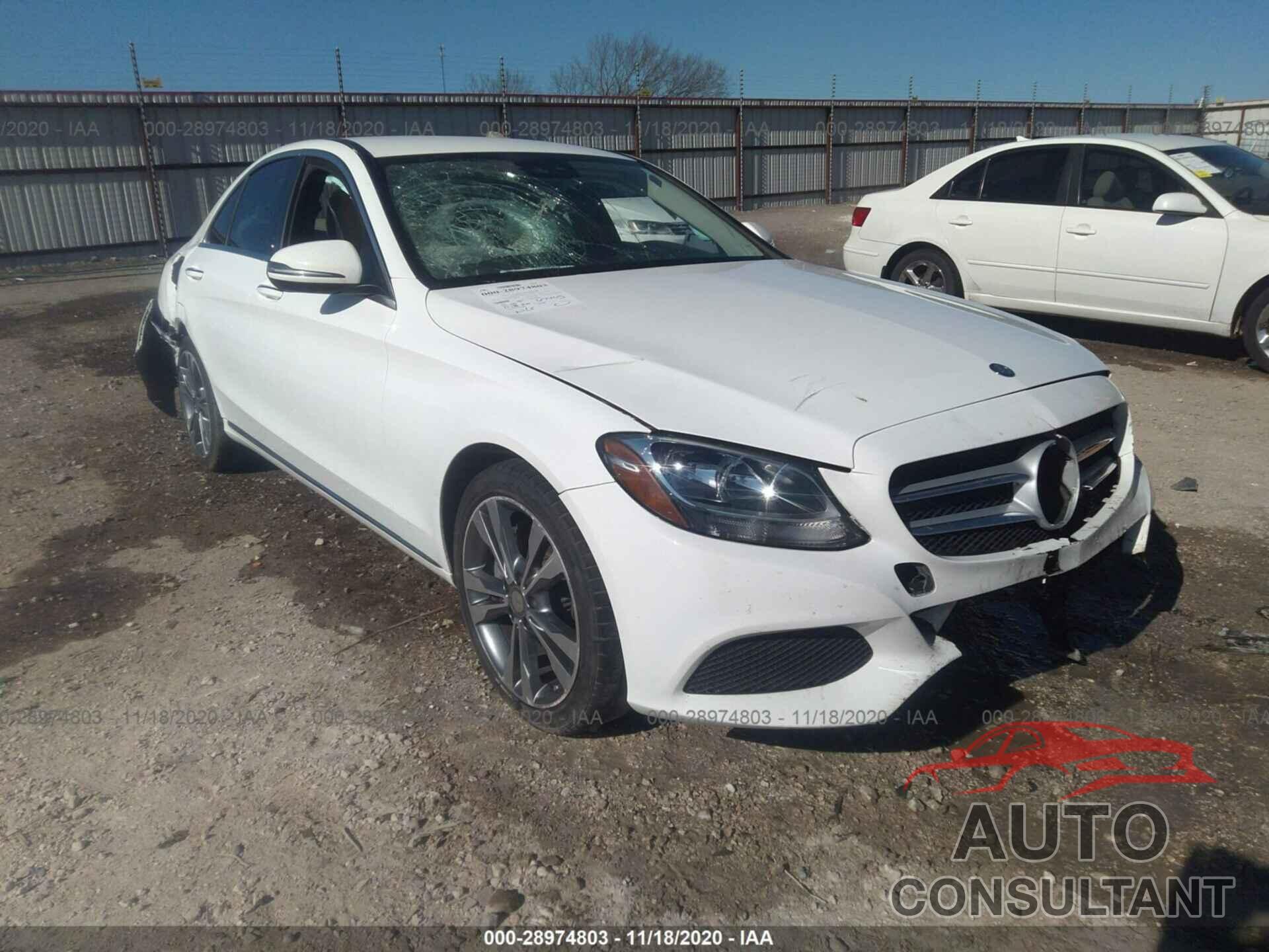 MERCEDES-BENZ C-CLASS 2016 - 55SWF4KB2GU125266