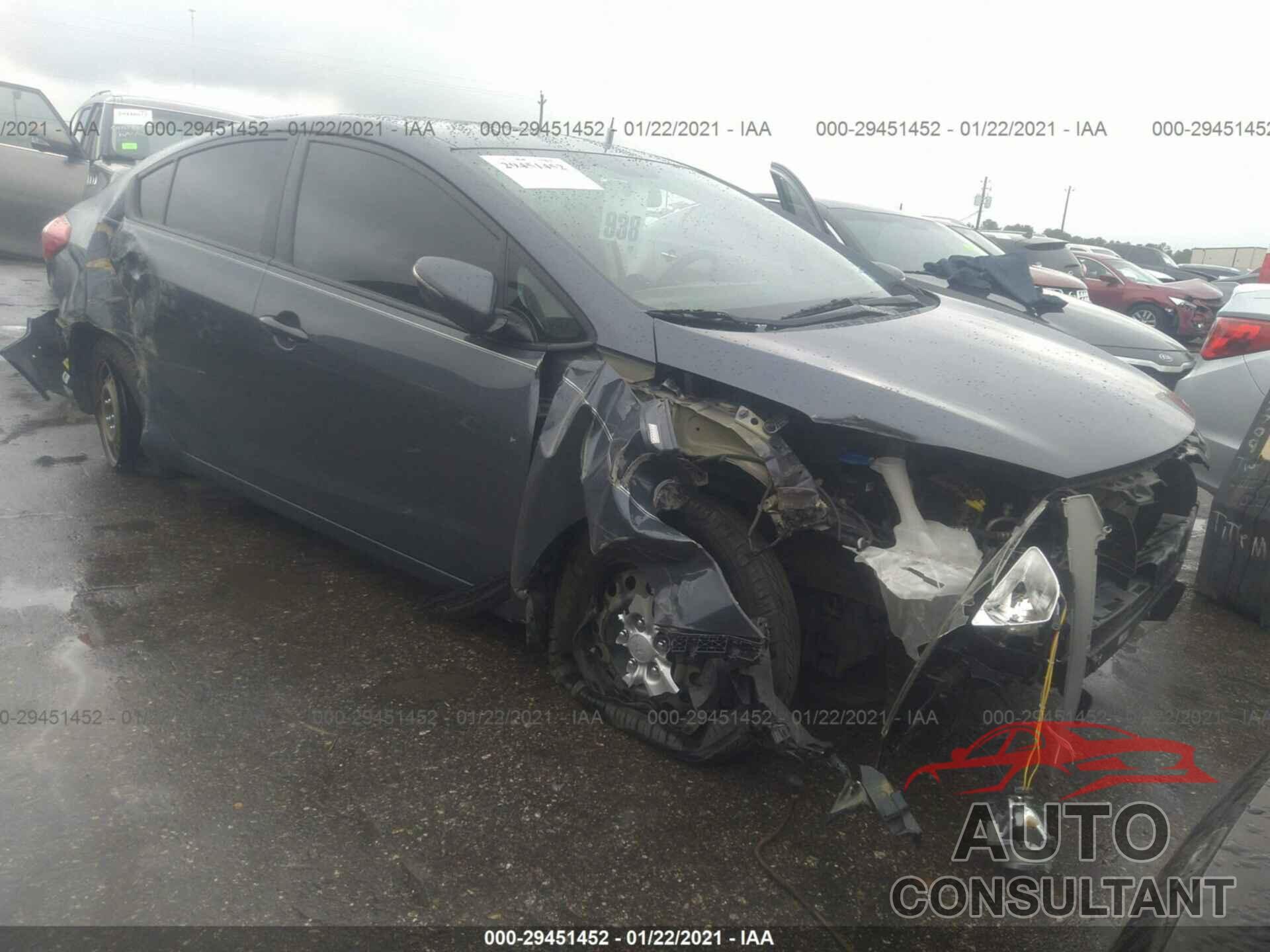 KIA FORTE 2016 - KNAFX4A65G5551678