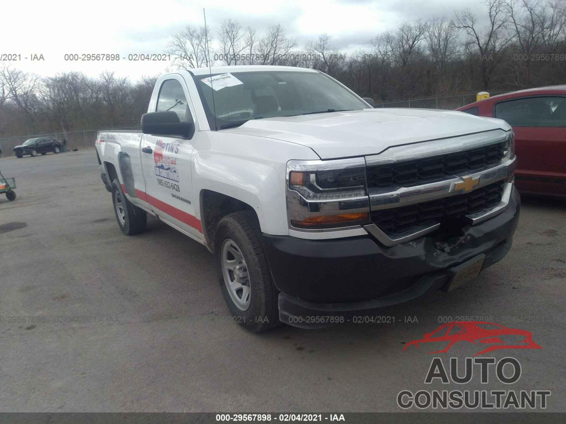 CHEVROLET SILVERADO 1500 2018 - 1GCNCNEH4JZ203608