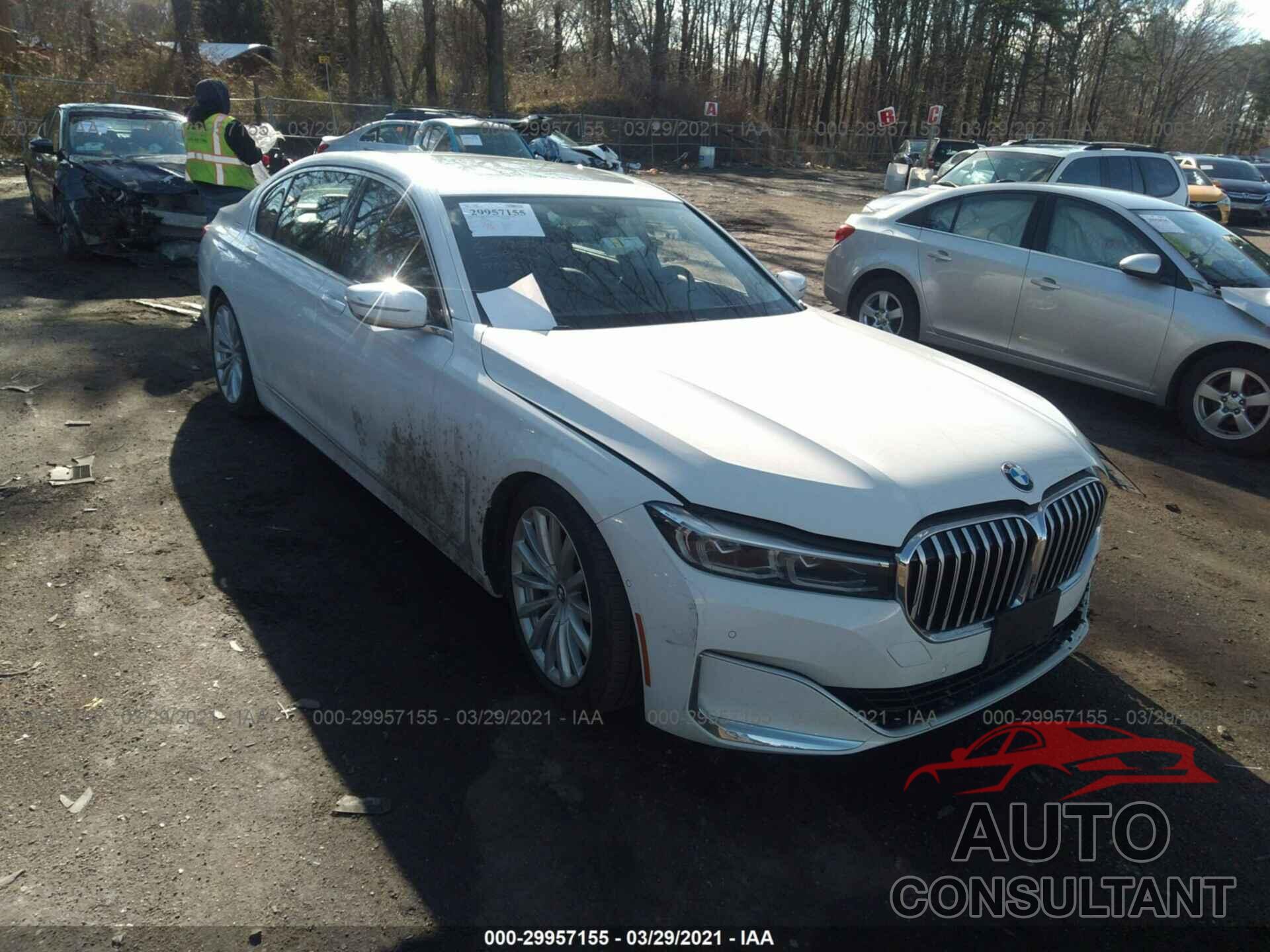 BMW 7 SERIES 2020 - WBA7T2C02LCE43685