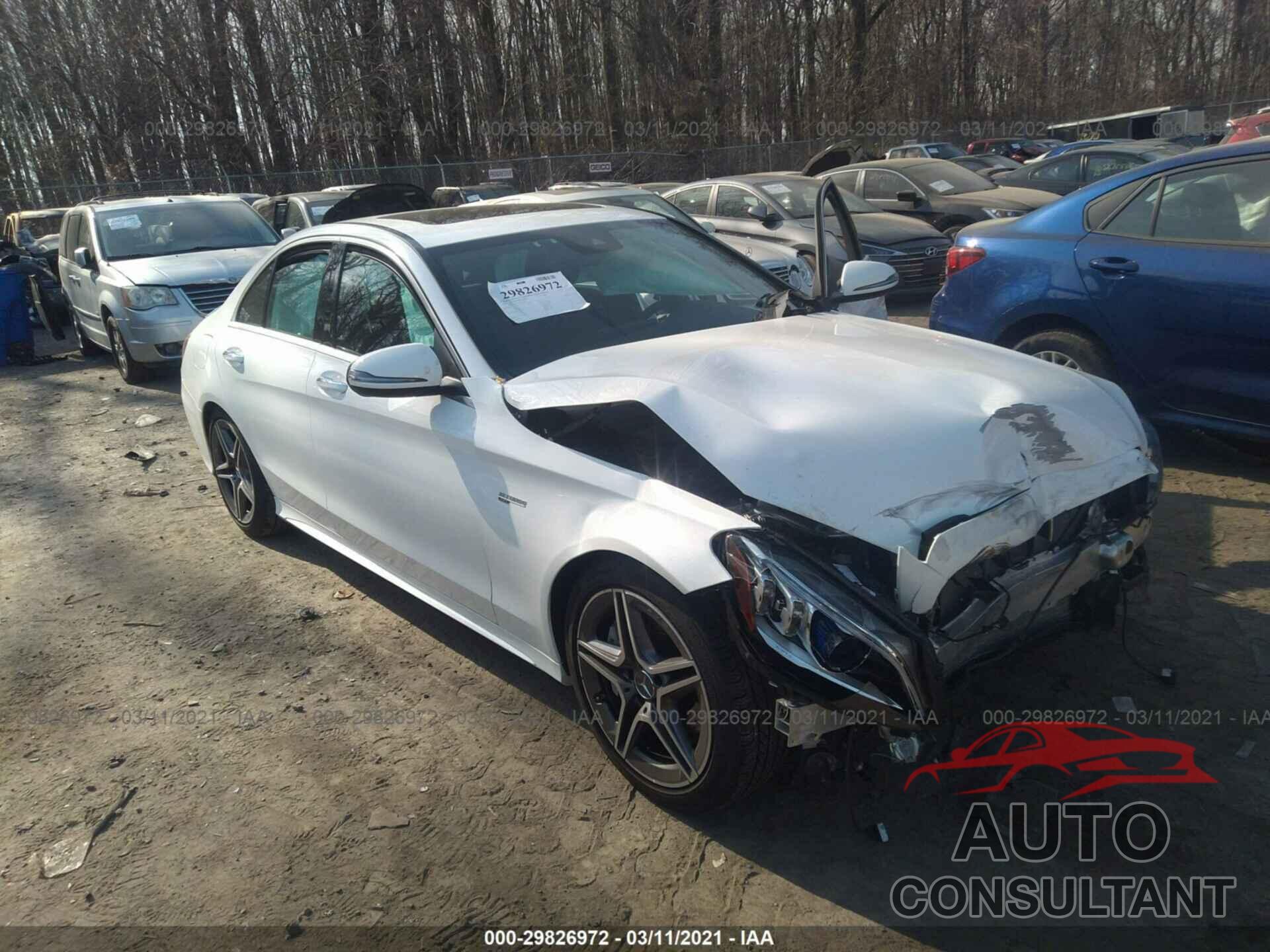 MERCEDES-BENZ C-CLASS 2020 - 55SWF6EB2LU333486