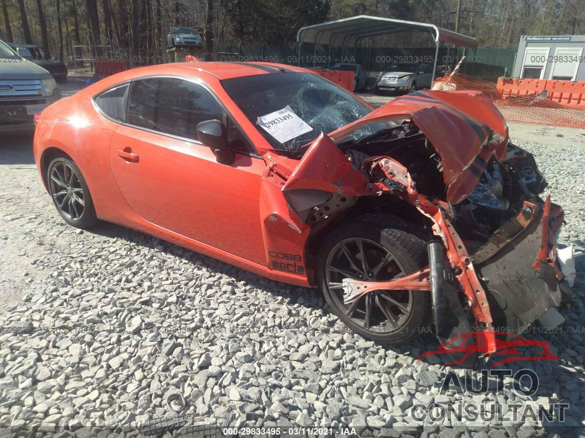 TOYOTA 86 2017 - JF1ZNAA10H8708015