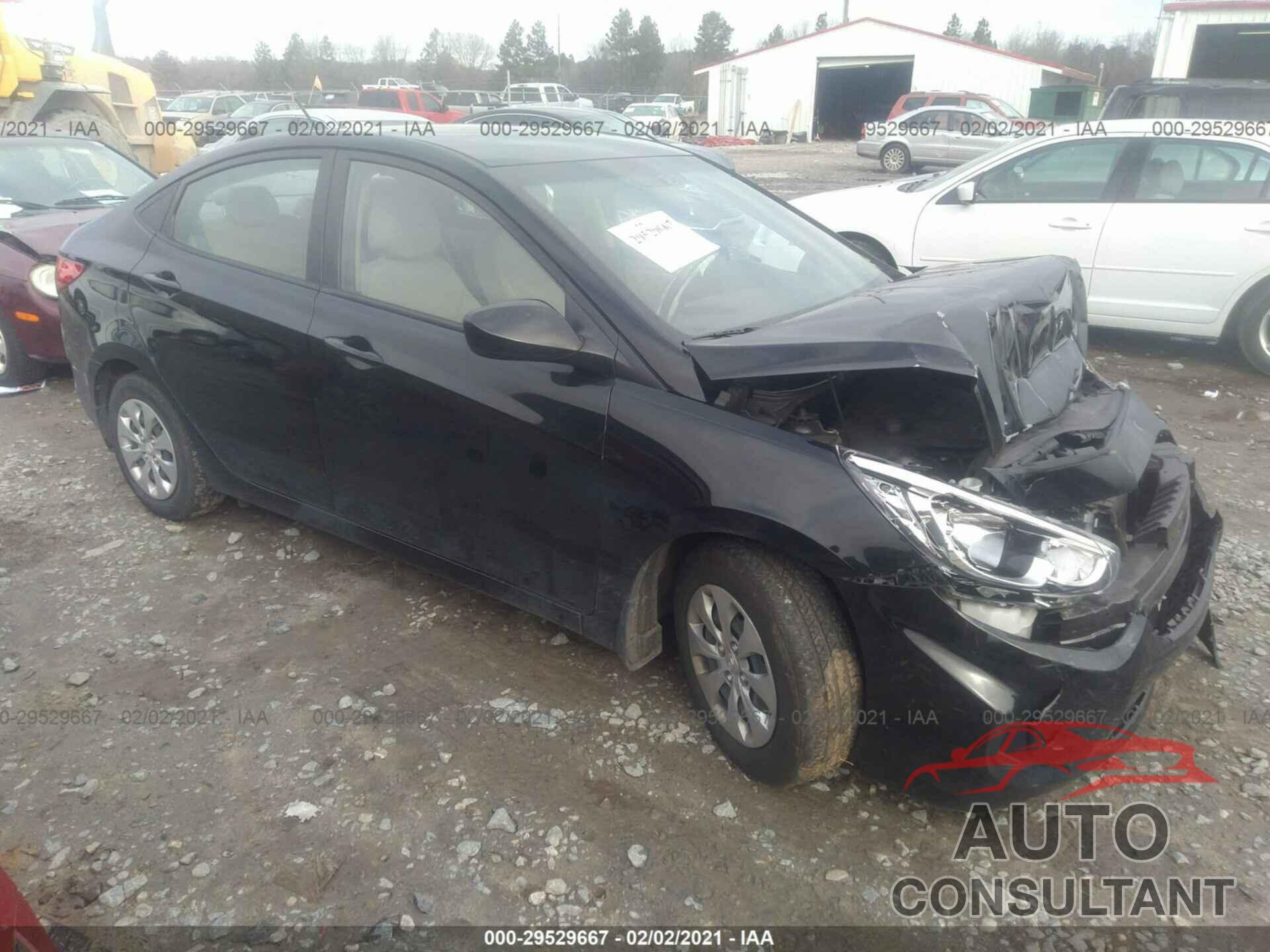HYUNDAI ACCENT 2016 - KMHCT4AE7GU160851