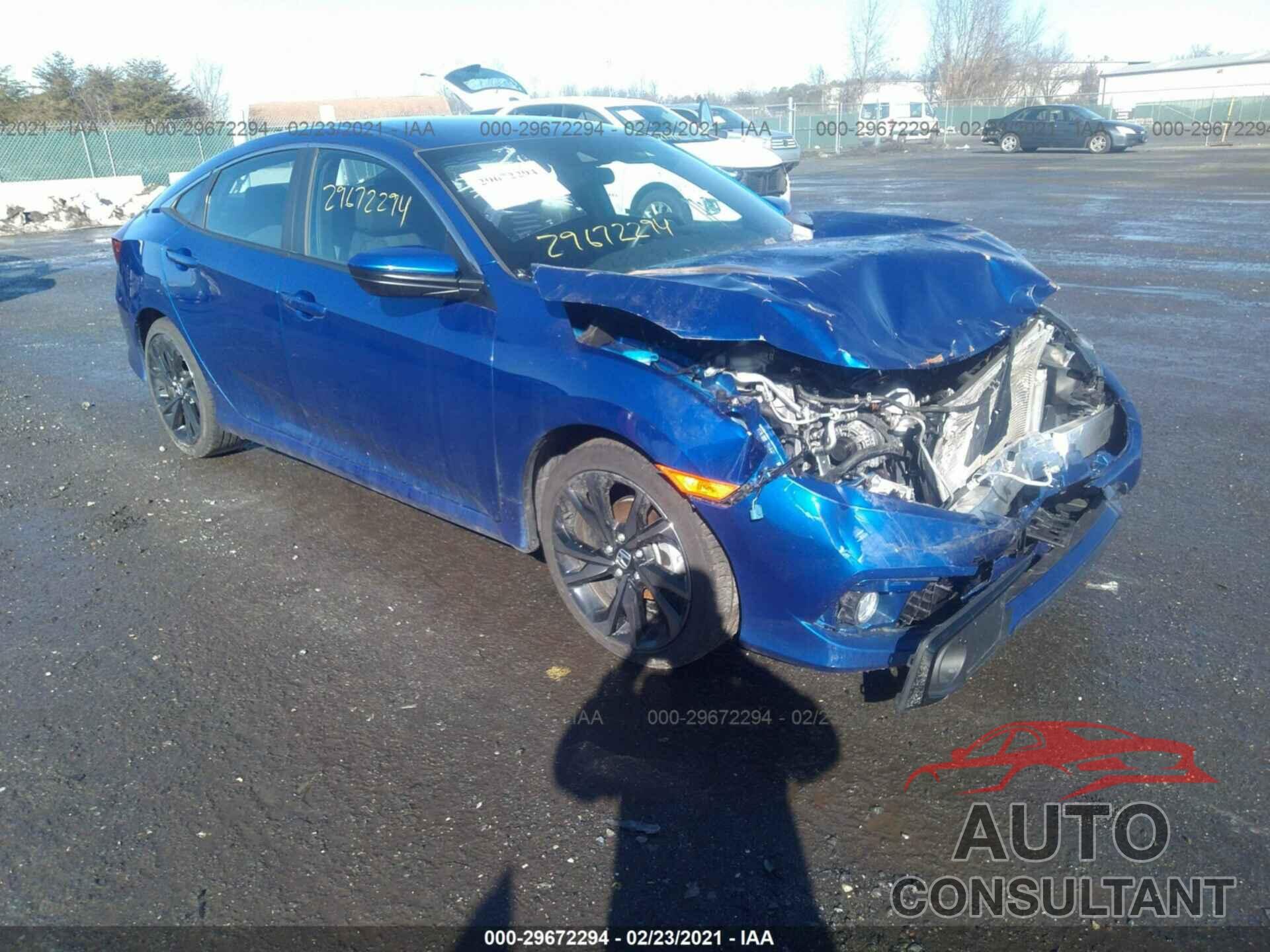 HONDA CIVIC SEDAN 2020 - 2HGFC2F89LH512318