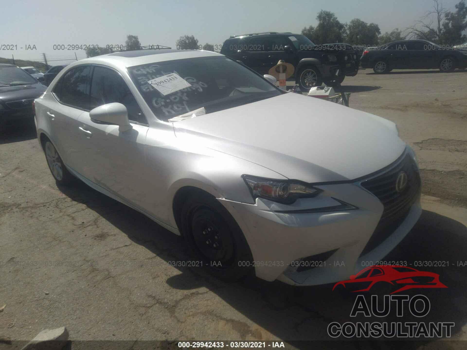 LEXUS IS 200T 2016 - JTHBA1D28G5038479