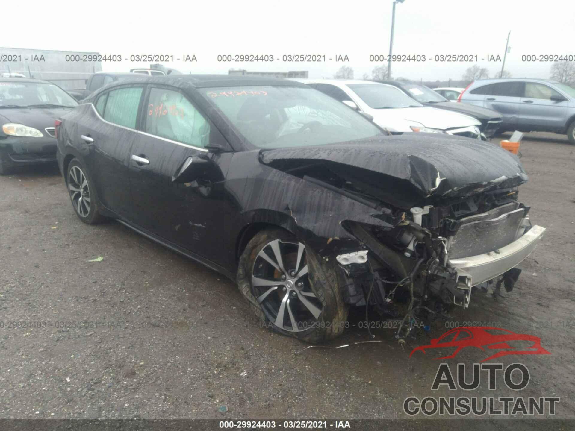 NISSAN MAXIMA 2018 - 1N4AA6AP3JC384913